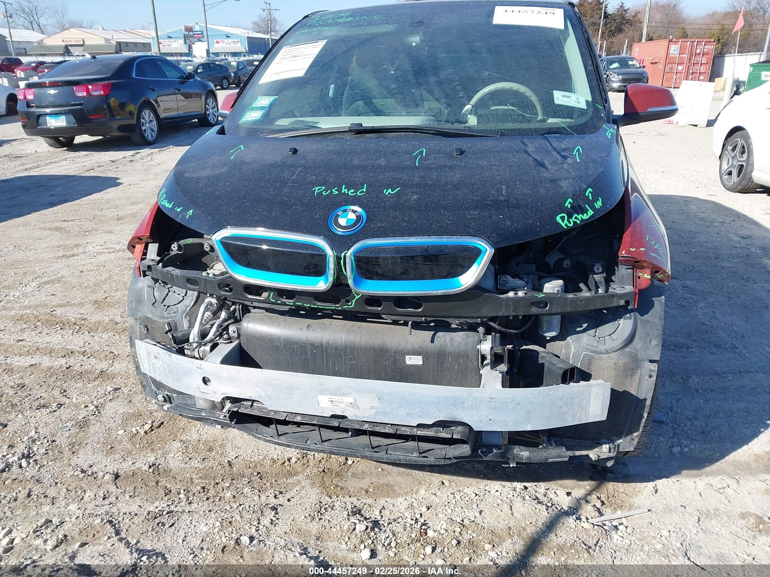 2014 Bmw I3   Orange vin: WBY1Z2C51EV284485