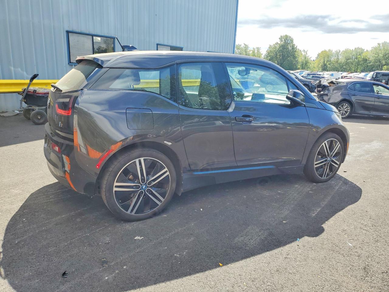 2015 Bmw I3 Bev Gray vin: WBY1Z2C51FV287565