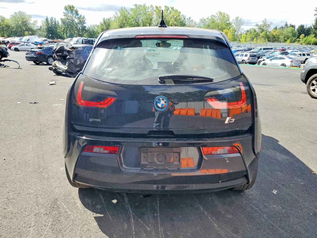 2015 Bmw I3 Bev Gray vin: WBY1Z2C51FV287565