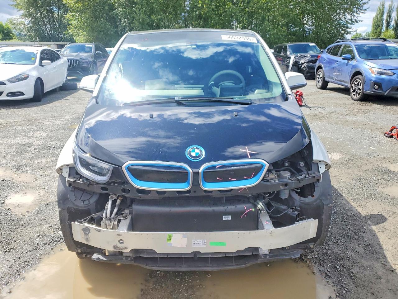 2014 Bmw I3 Bev White vin: WBY1Z2C52EV284964