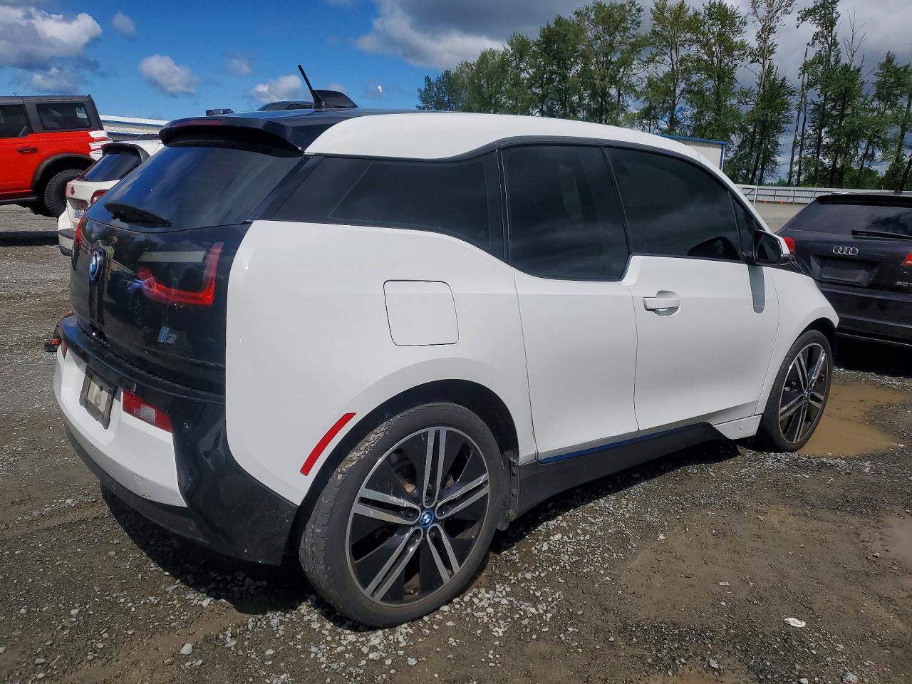 2014 Bmw I3 Bev White vin: WBY1Z2C52EV284964