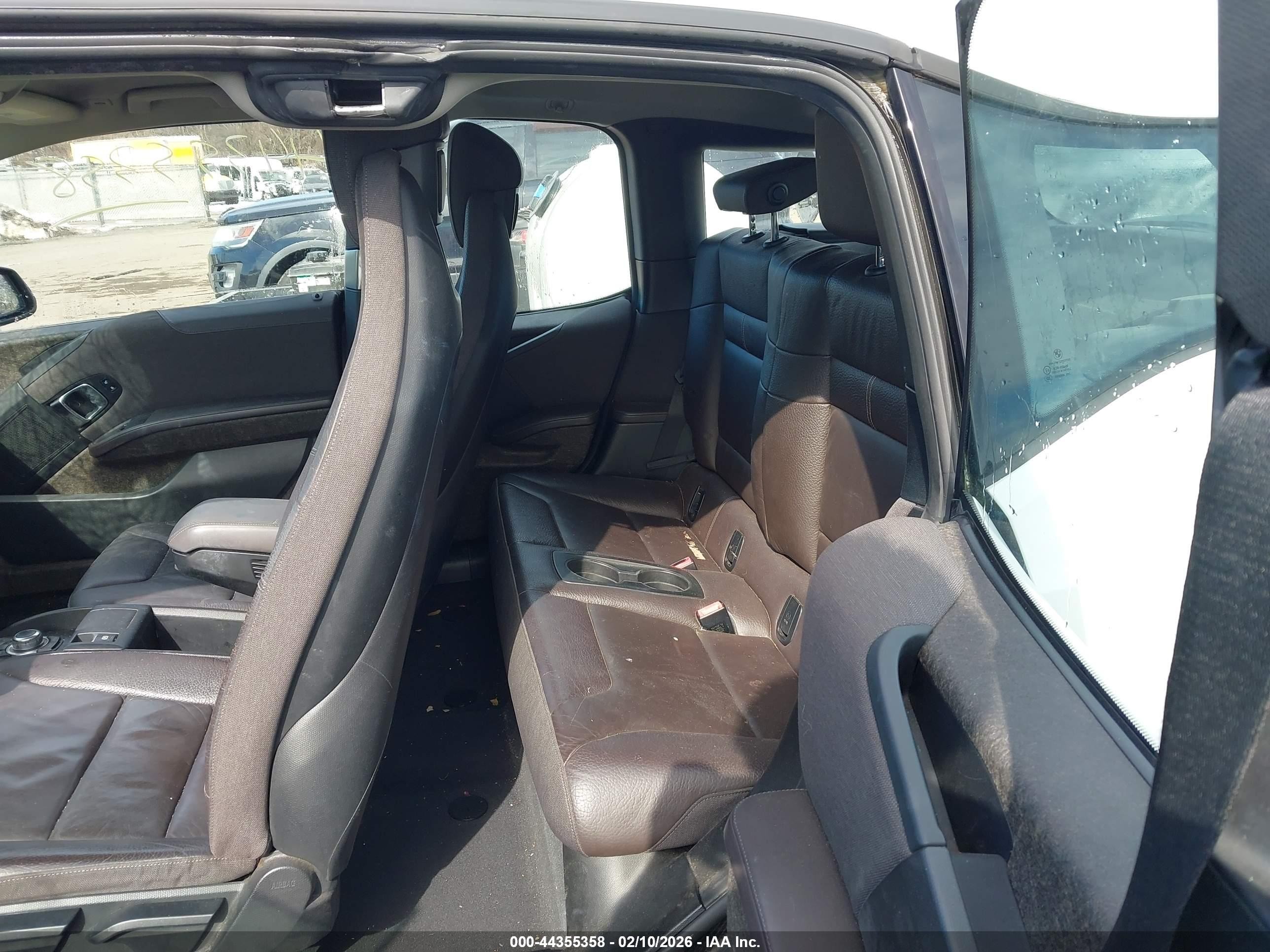 2015 Bmw I3   White vin: WBY1Z2C52FV286358