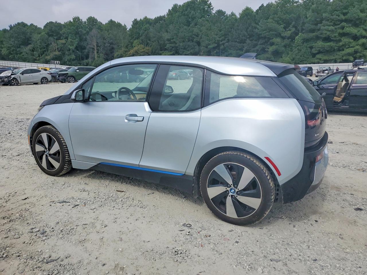 2014 Bmw I3 Bev Серебряный vin: WBY1Z2C53EV284326