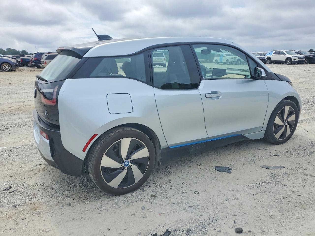 2014 Bmw I3 Bev Серебряный vin: WBY1Z2C53EV284326