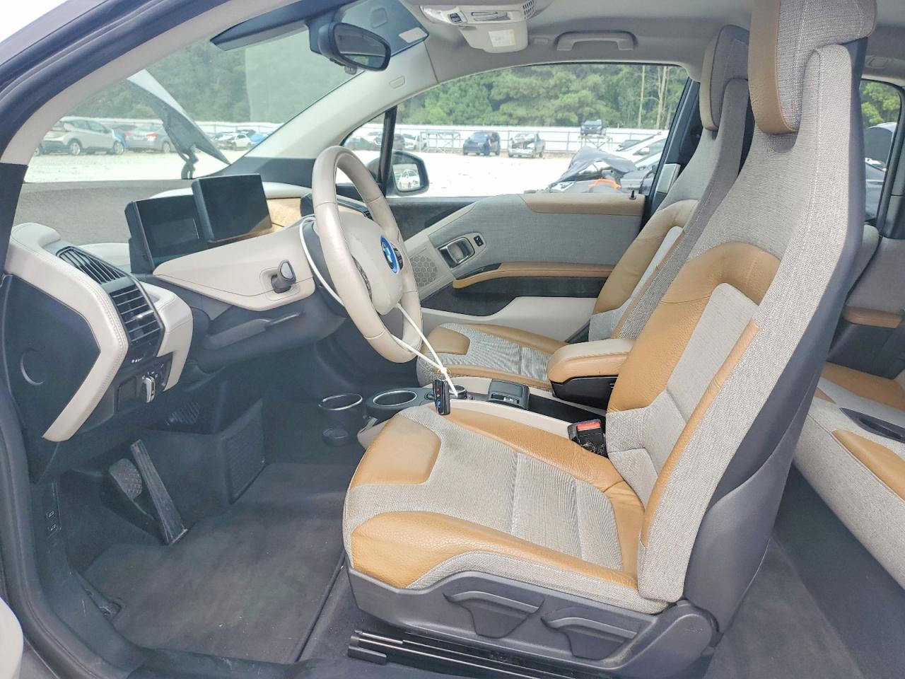 2014 Bmw I3 Bev Серебряный vin: WBY1Z2C53EV284326