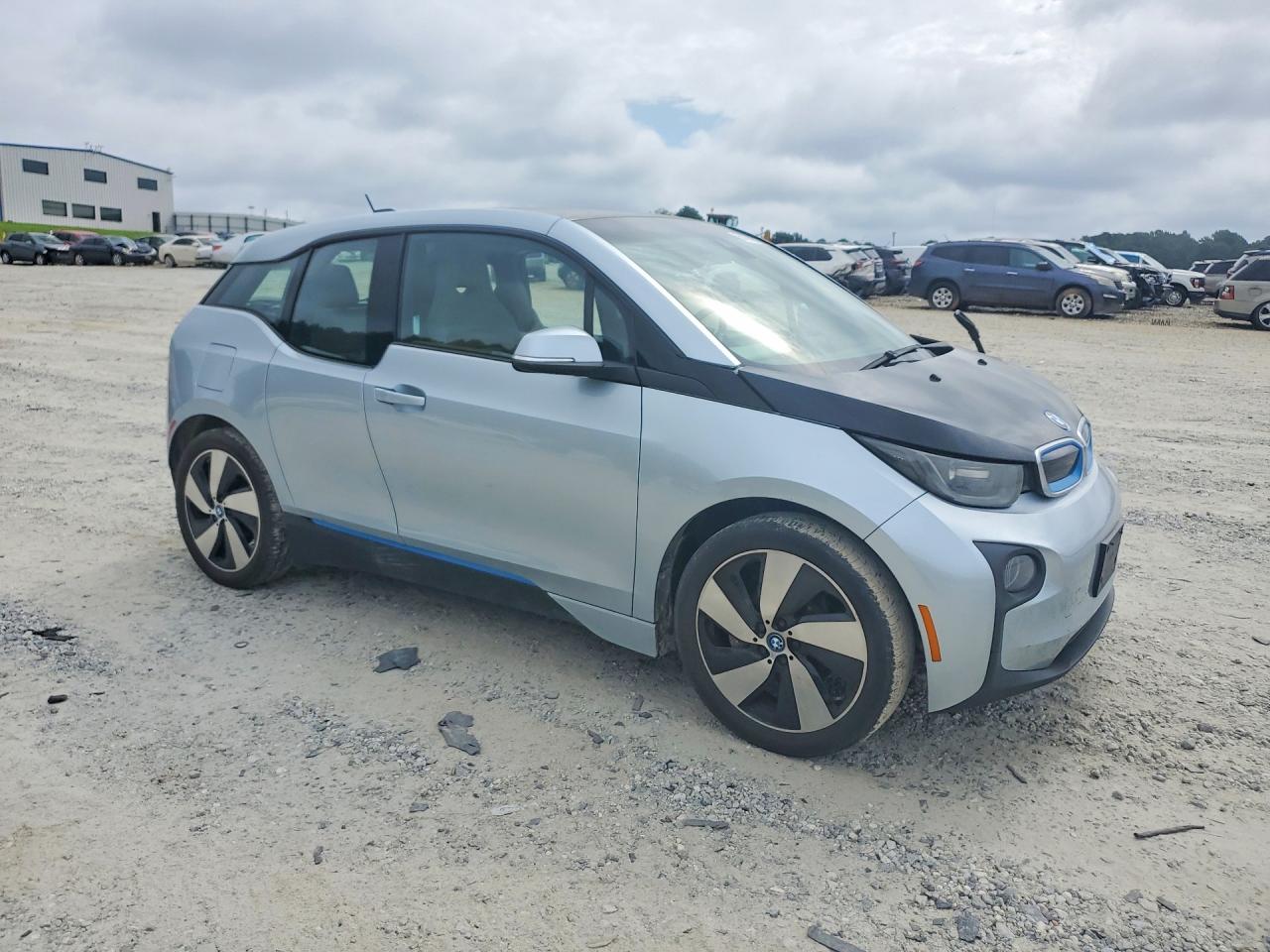 2014 Bmw I3 Bev Серебряный vin: WBY1Z2C53EV284326