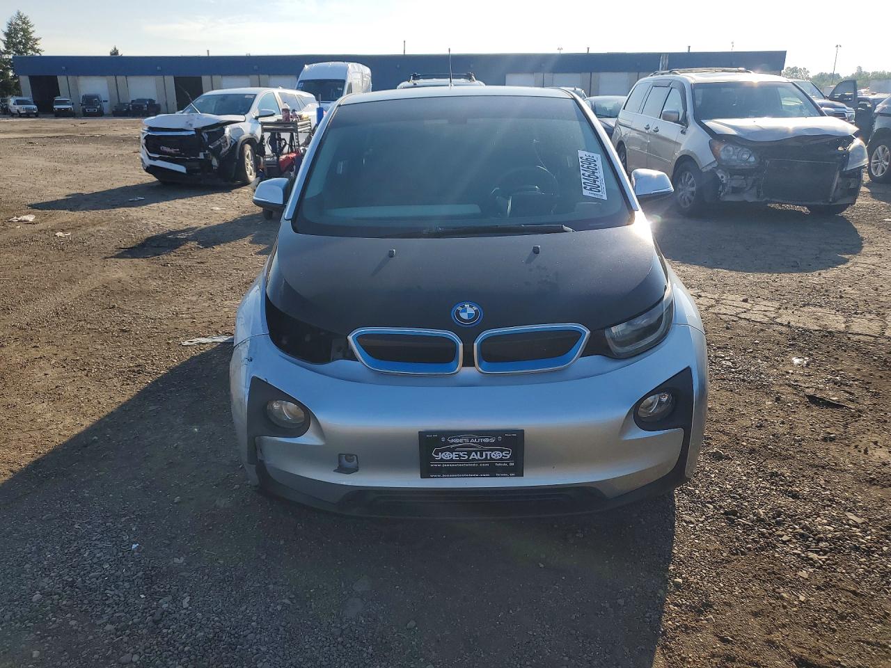 2014 Bmw I3 Bev Silver vin: WBY1Z2C53EV284598