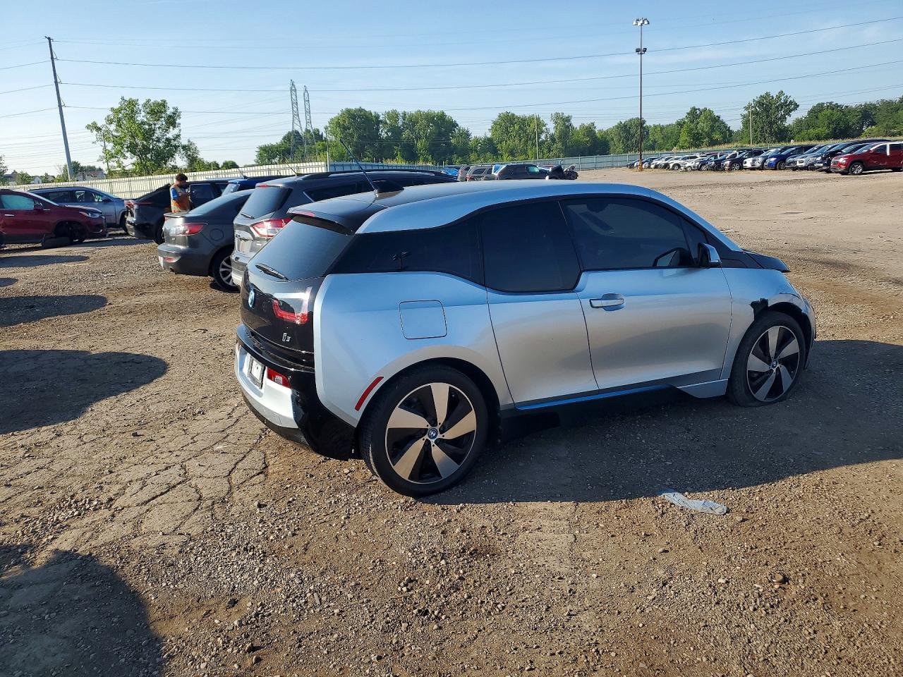 2014 Bmw I3 Bev Silver vin: WBY1Z2C53EV284598