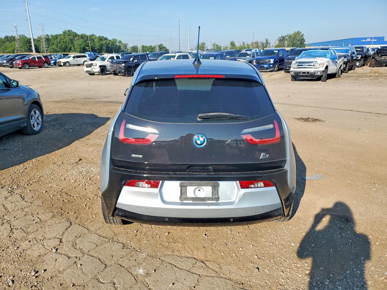 2014 Bmw I3 Bev Silver vin: WBY1Z2C53EV284598
