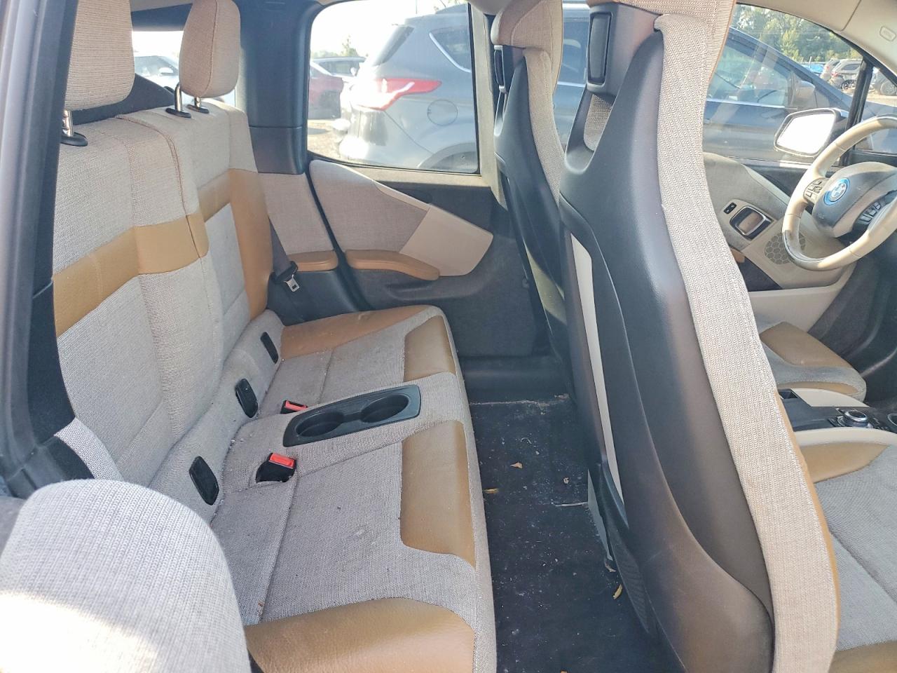 2014 Bmw I3 Bev Silver vin: WBY1Z2C53EV284598