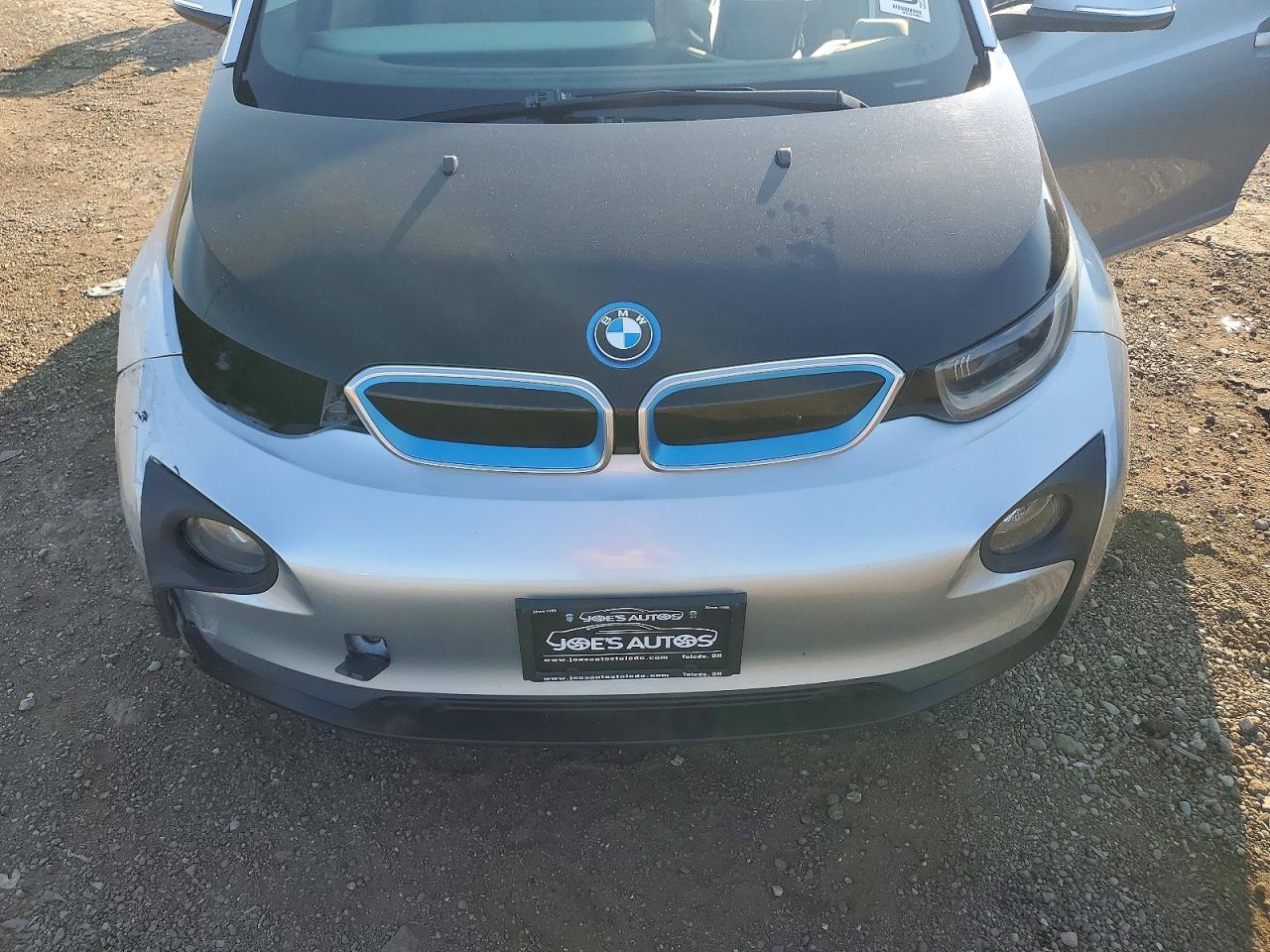 2014 Bmw I3 Bev Silver vin: WBY1Z2C53EV284598