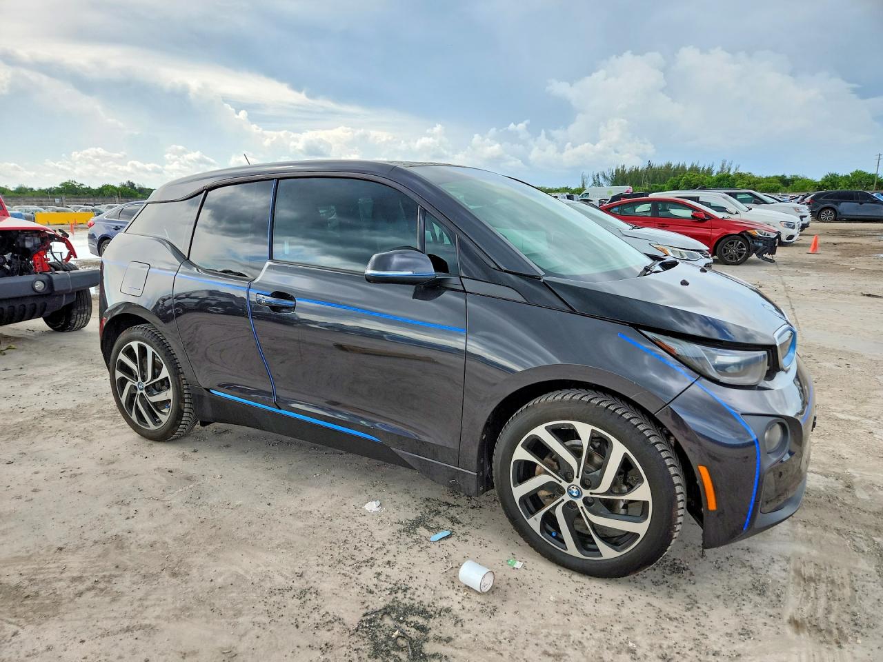 2014 Bmw I3 Bev Charcoal vin: WBY1Z2C53EV285864