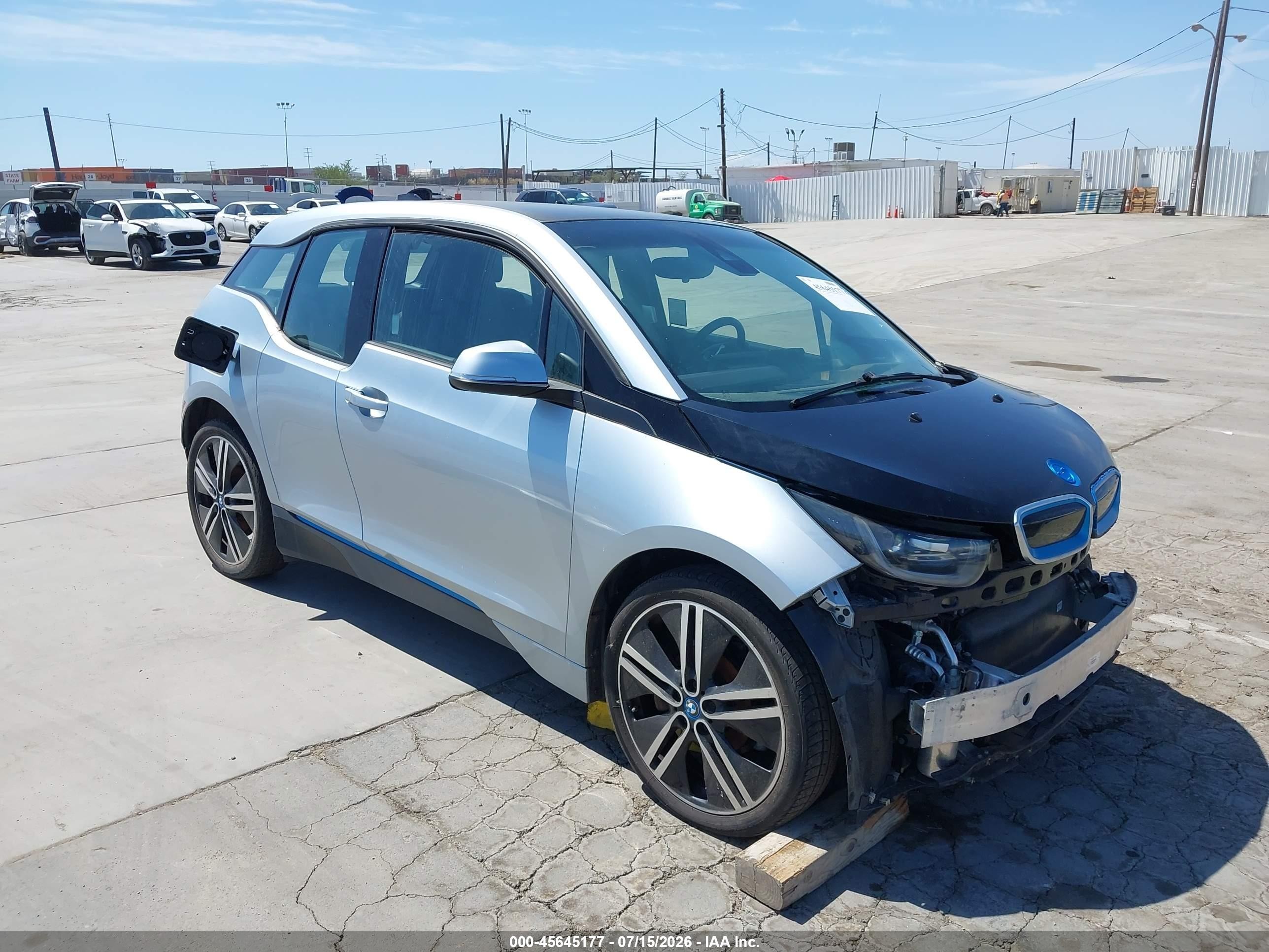 2014 Bmw I3   Silver vin: WBY1Z2C53EV286108