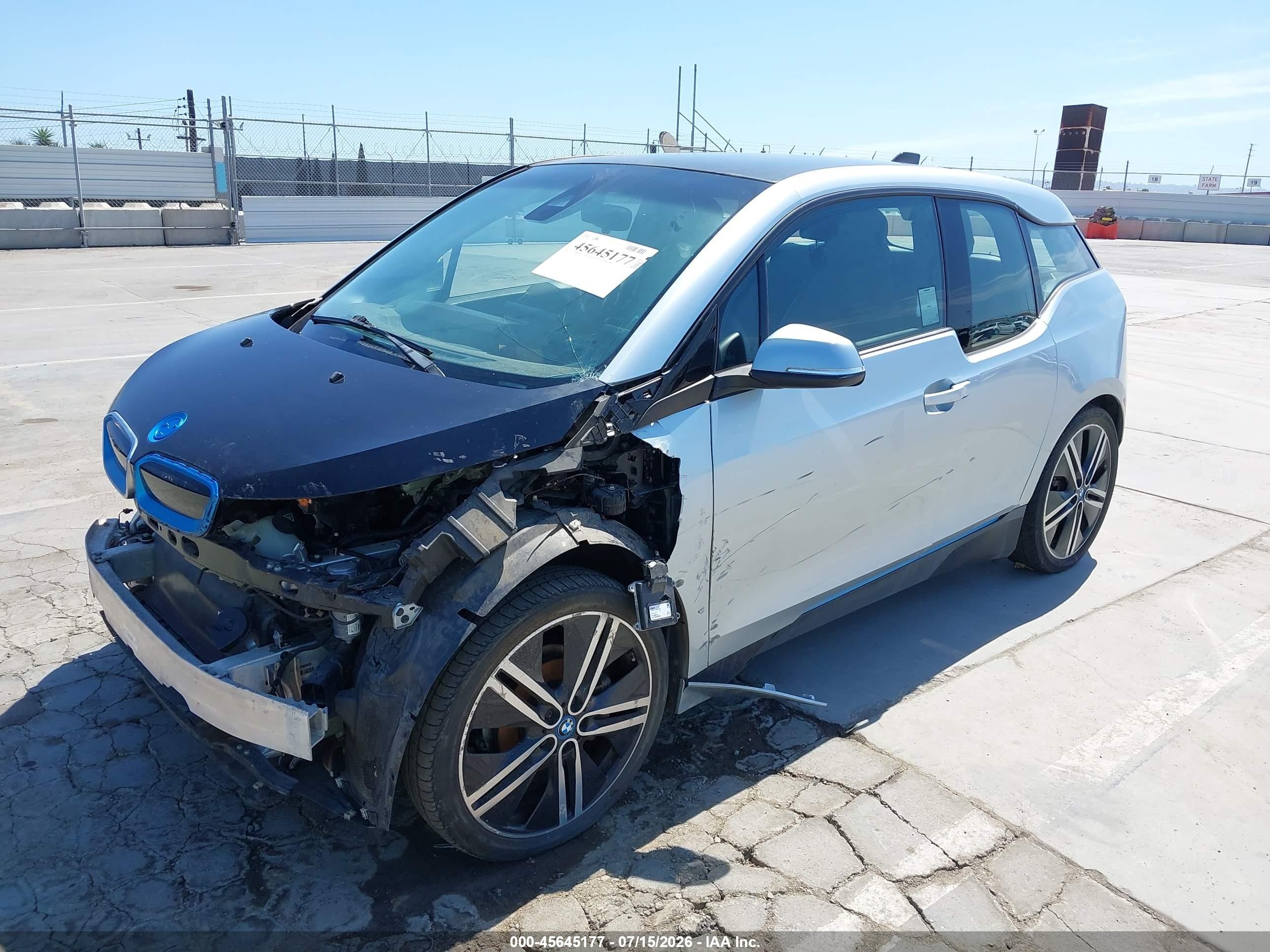 2014 Bmw I3   Silver vin: WBY1Z2C53EV286108