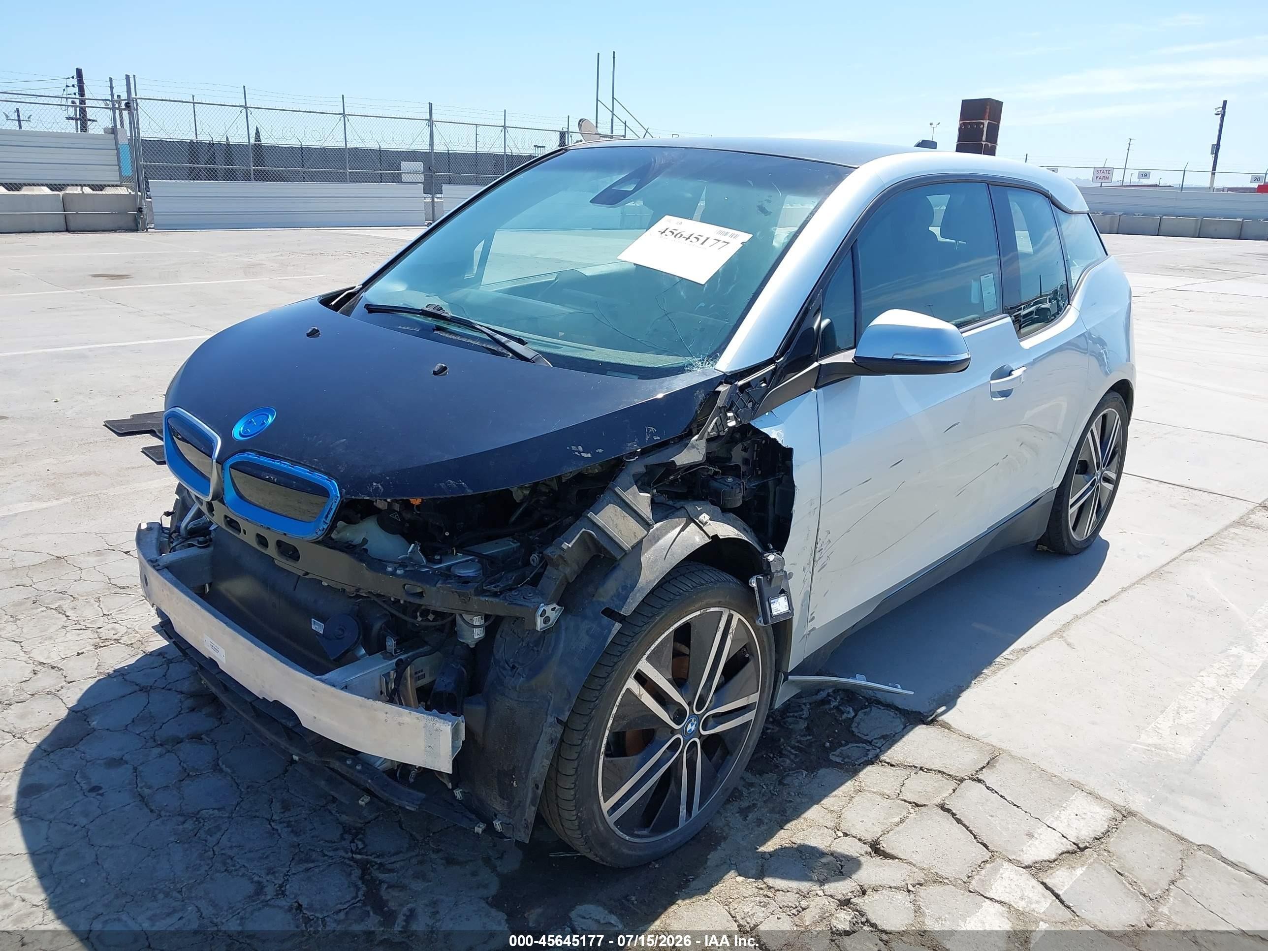 2014 Bmw I3   Silver vin: WBY1Z2C53EV286108