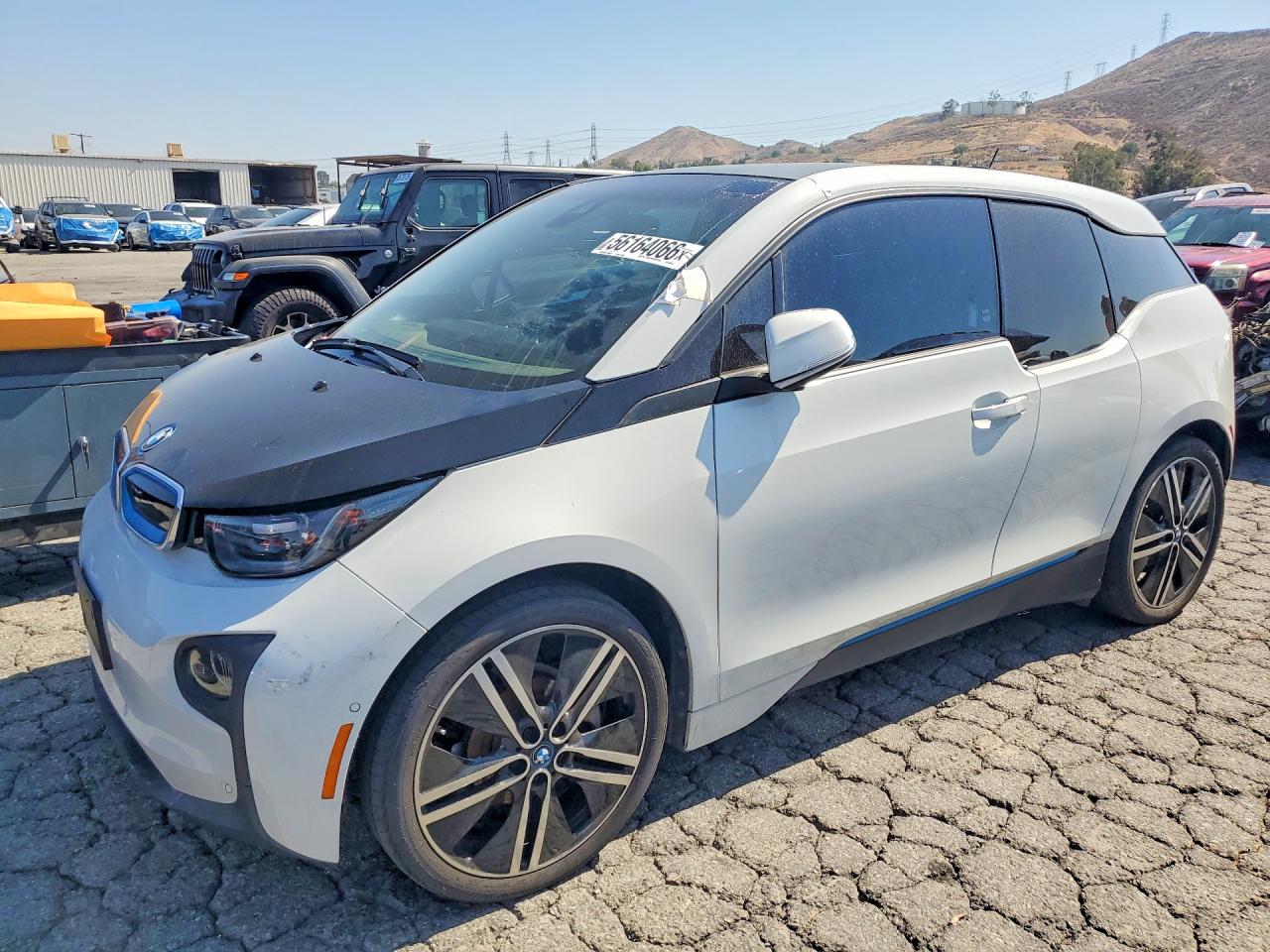 2014 Bmw I3 Bev White vin: WBY1Z2C53EV286125