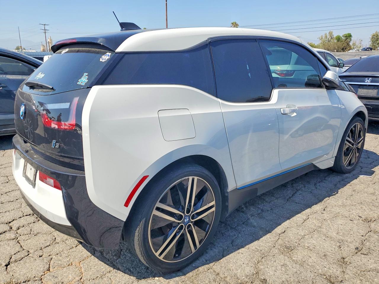 2014 Bmw I3 Bev White vin: WBY1Z2C53EV286125