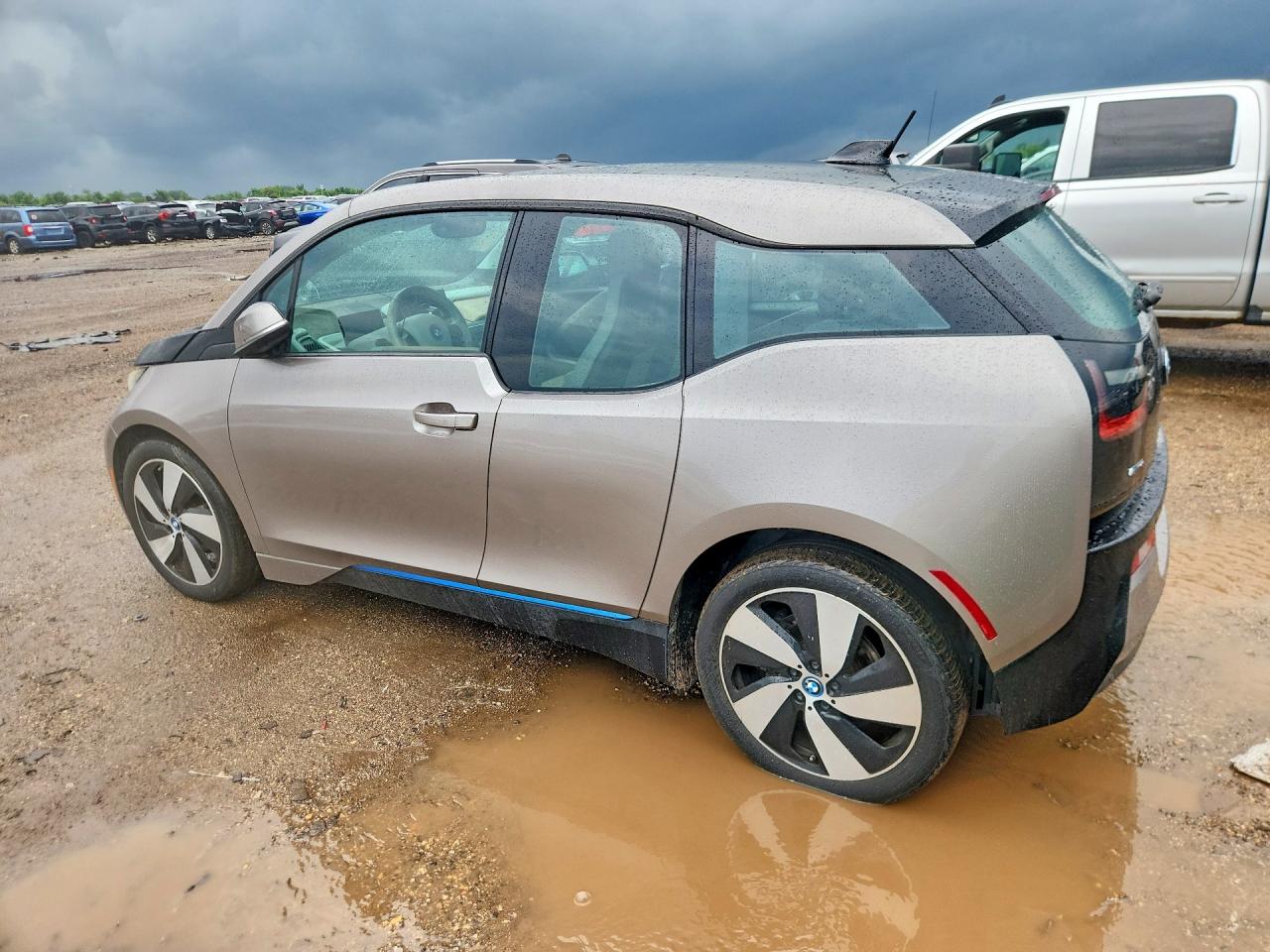 2014 Bmw I3 Bev Silver vin: WBY1Z2C53EVX51079