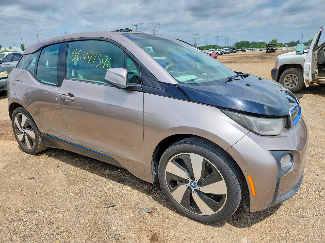 2014 Bmw I3 Bev Silver vin: WBY1Z2C53EVX51079