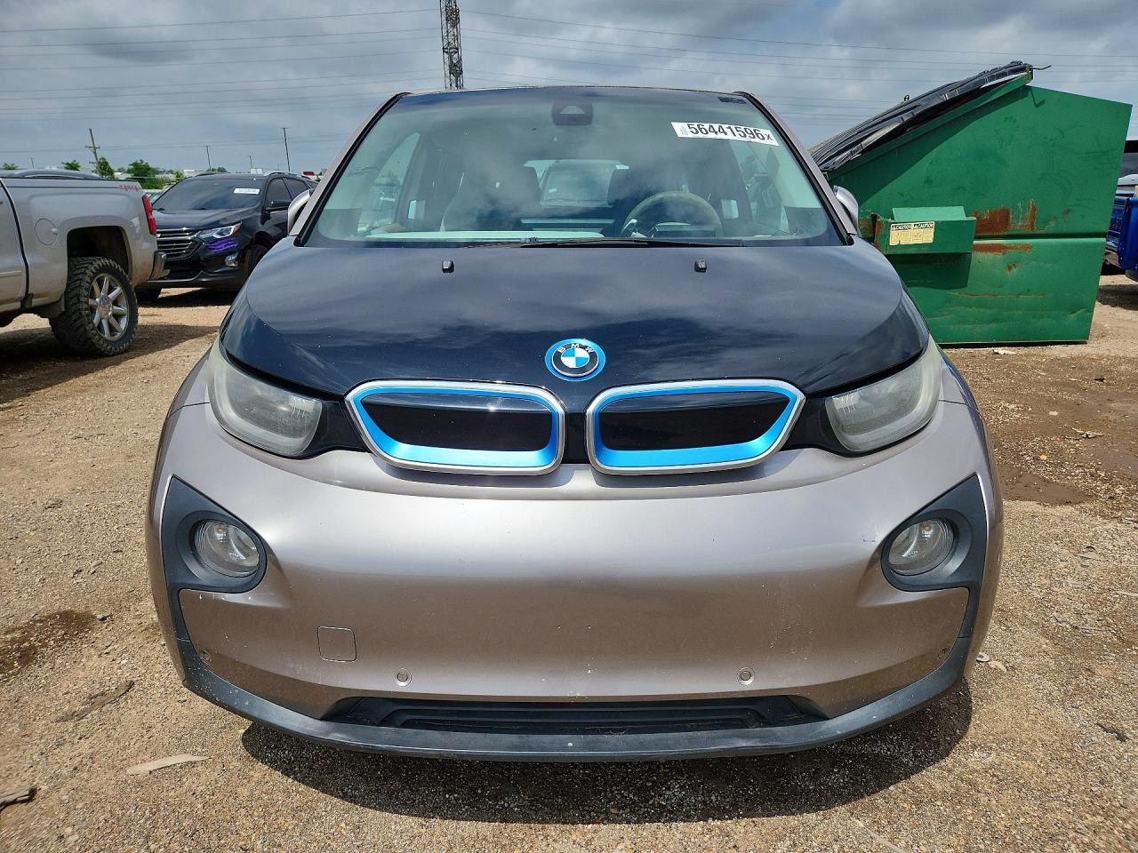 2014 Bmw I3 Bev Silver vin: WBY1Z2C53EVX51079