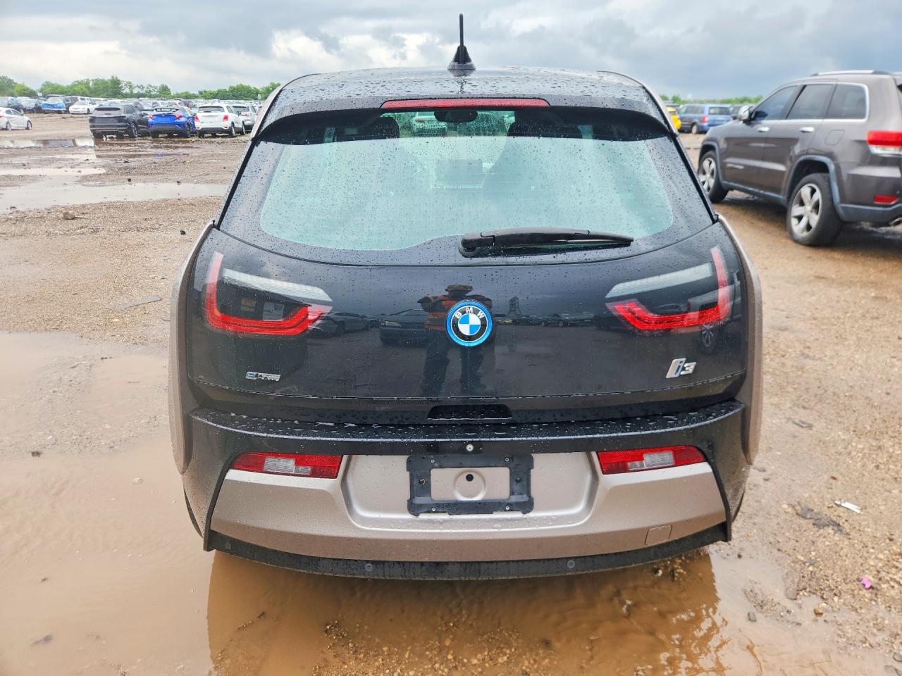 2014 Bmw I3 Bev Silver vin: WBY1Z2C53EVX51079