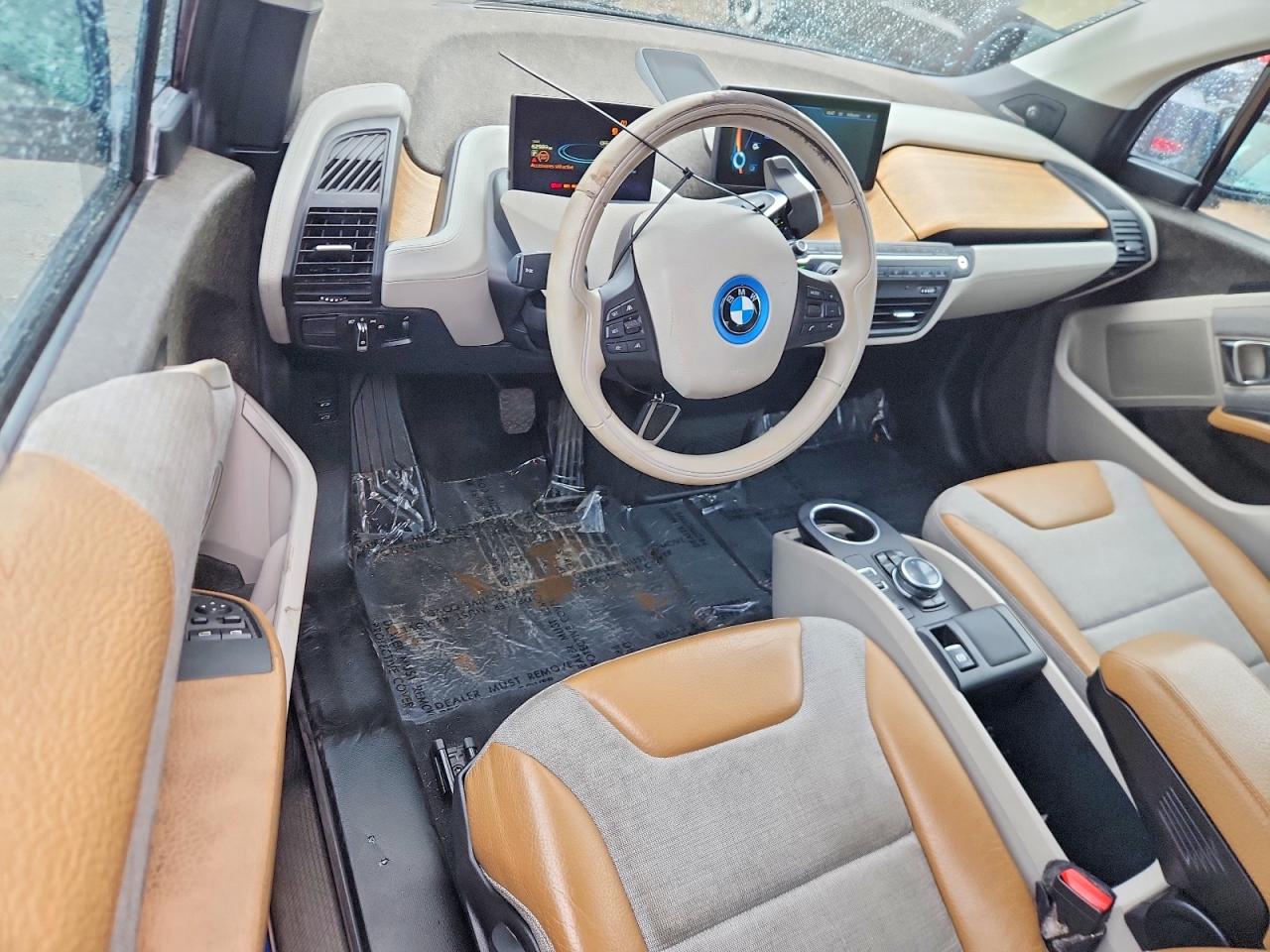 2014 Bmw I3 Bev Silver vin: WBY1Z2C53EVX51079