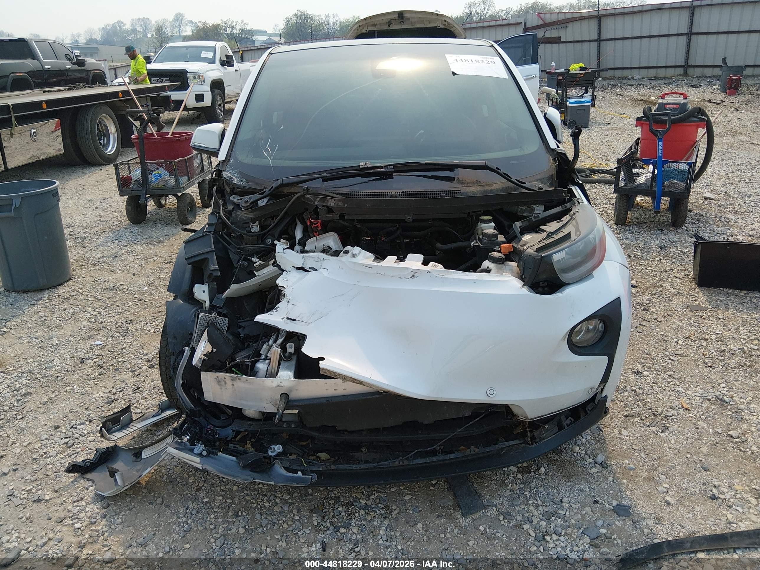 2014 Bmw I3 White vin: WBY1Z2C54EVX51043