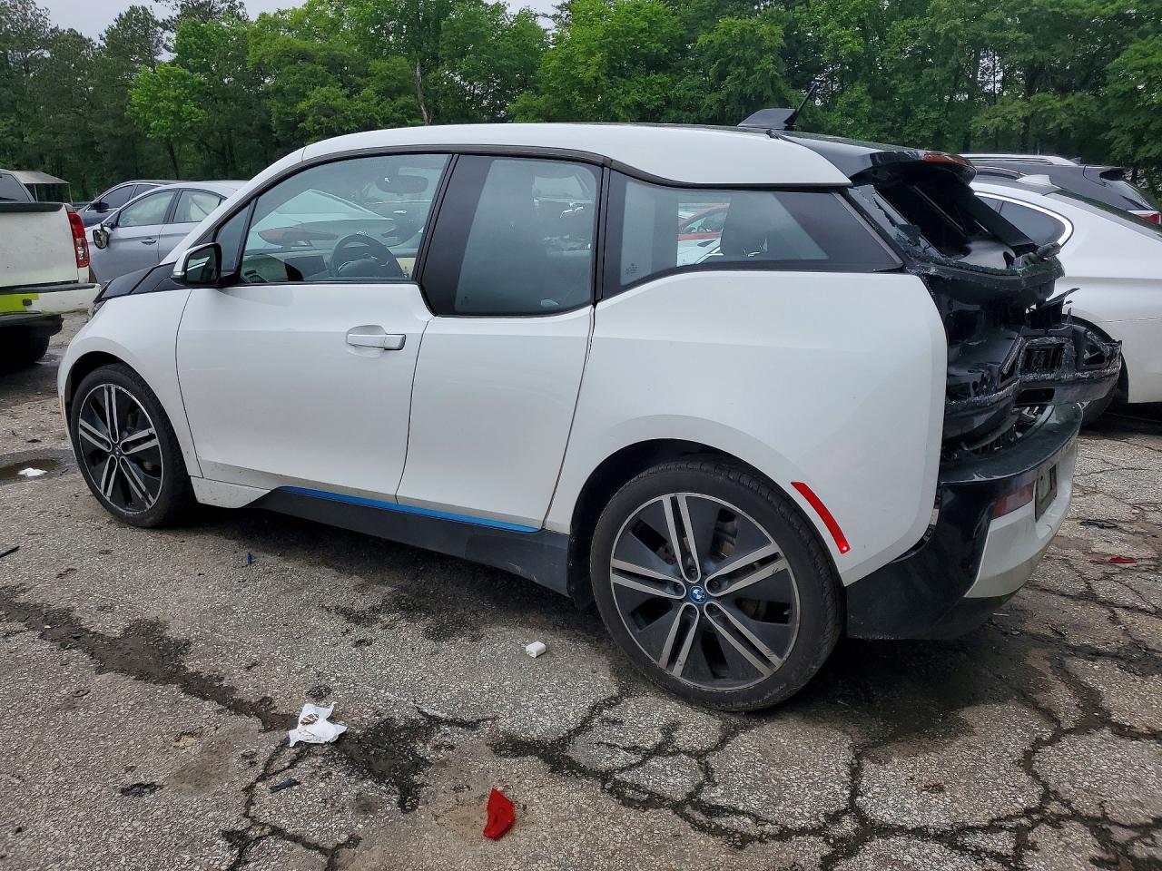 2015 Bmw I3 Bev White vin: WBY1Z2C54FV286314