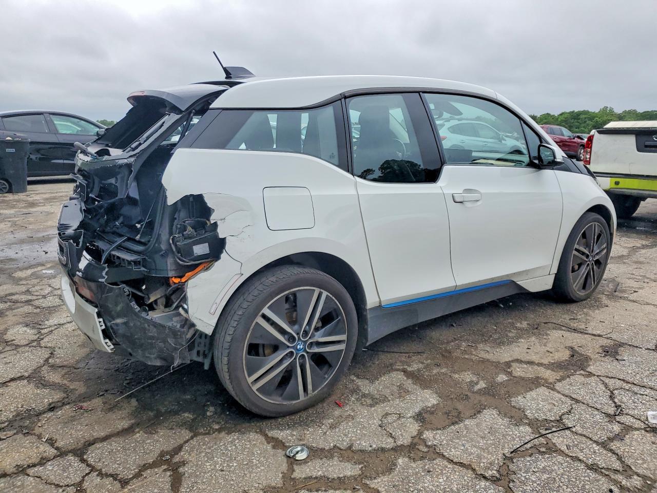 2015 Bmw I3 Bev White vin: WBY1Z2C54FV286314