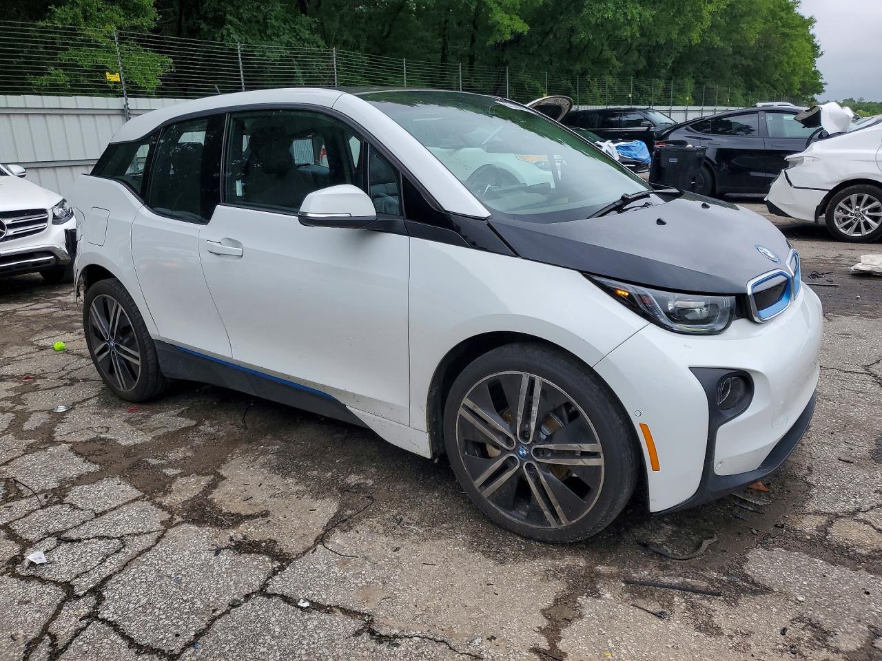 2015 Bmw I3 Bev White vin: WBY1Z2C54FV286314