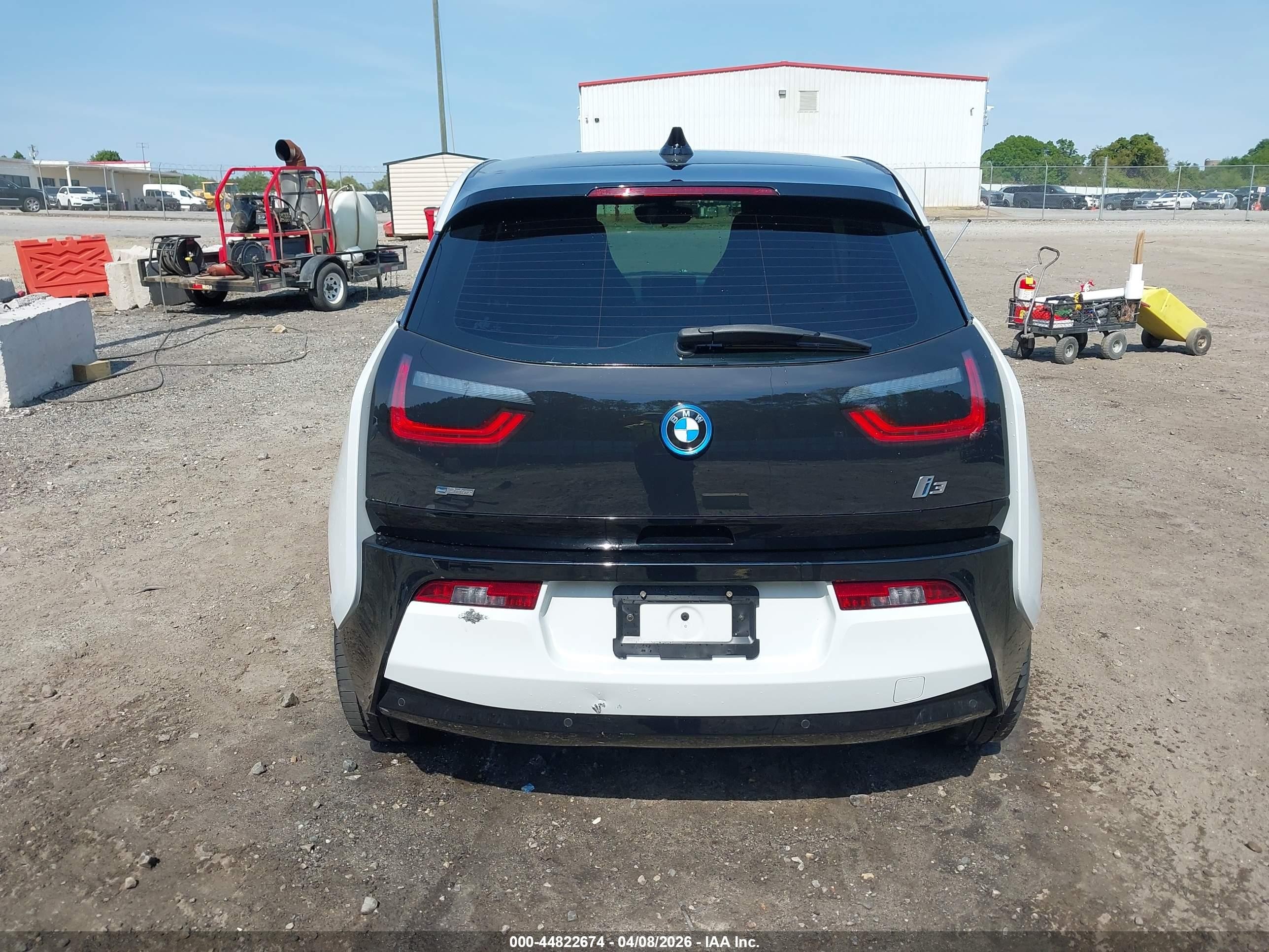 2015 Bmw I3 White vin: WBY1Z2C54FV555590