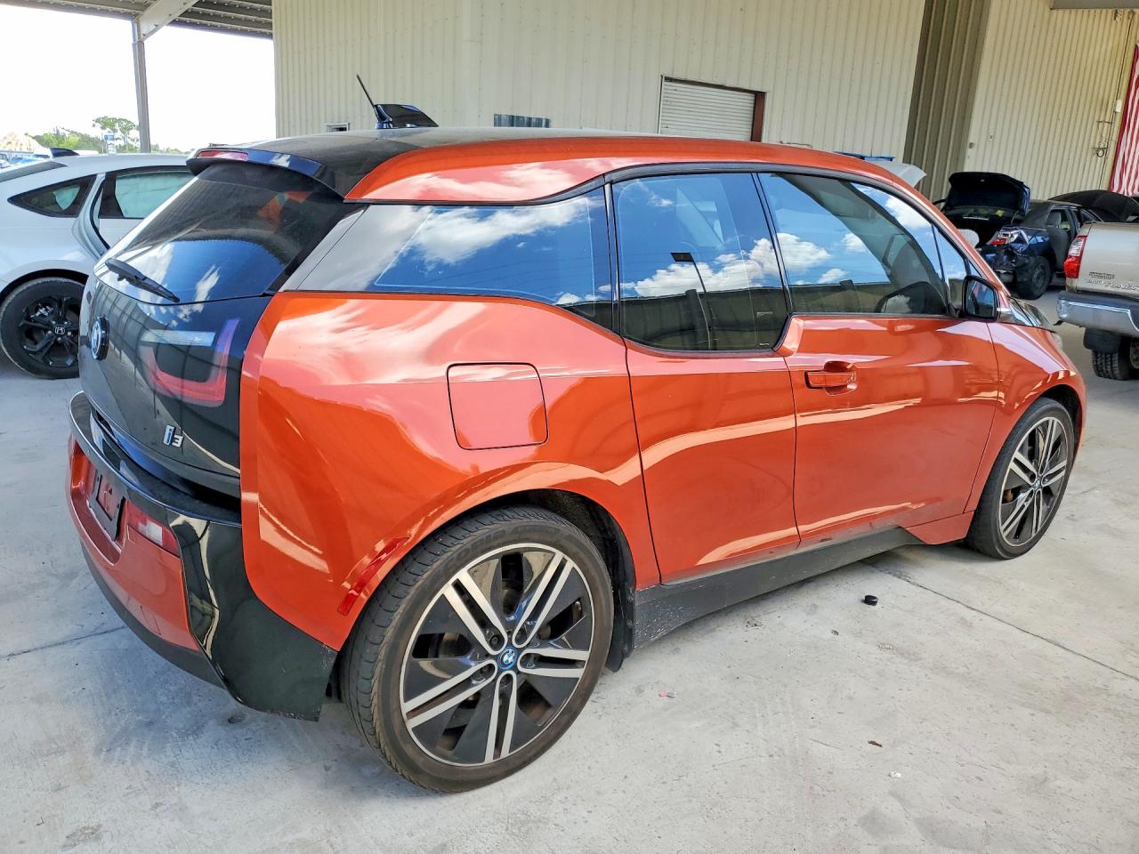 2014 Bmw I3 Bev Оранжевый vin: WBY1Z2C55EV284229