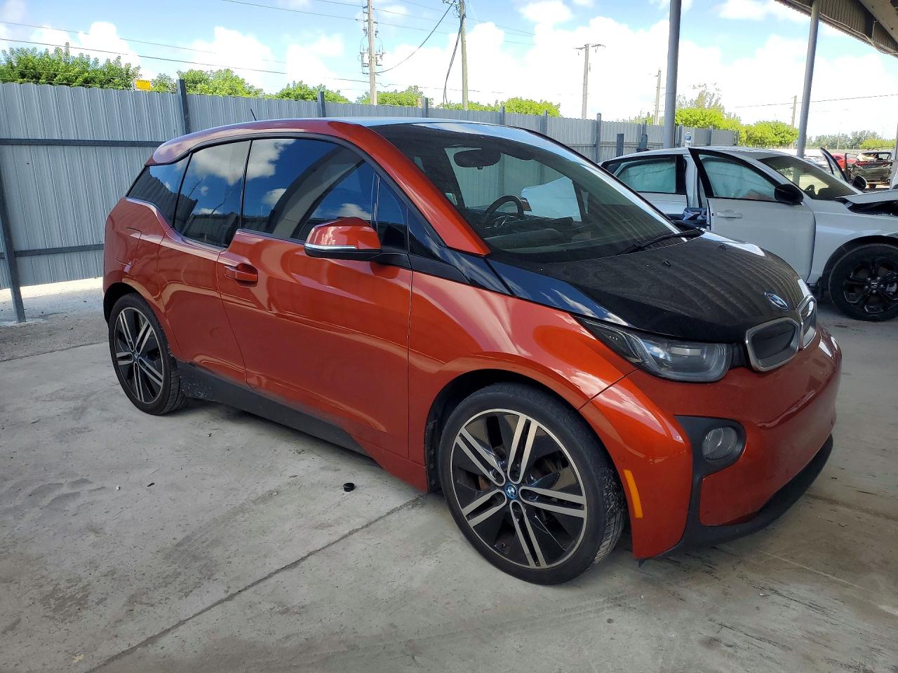 2014 Bmw I3 Bev Оранжевый vin: WBY1Z2C55EV284229