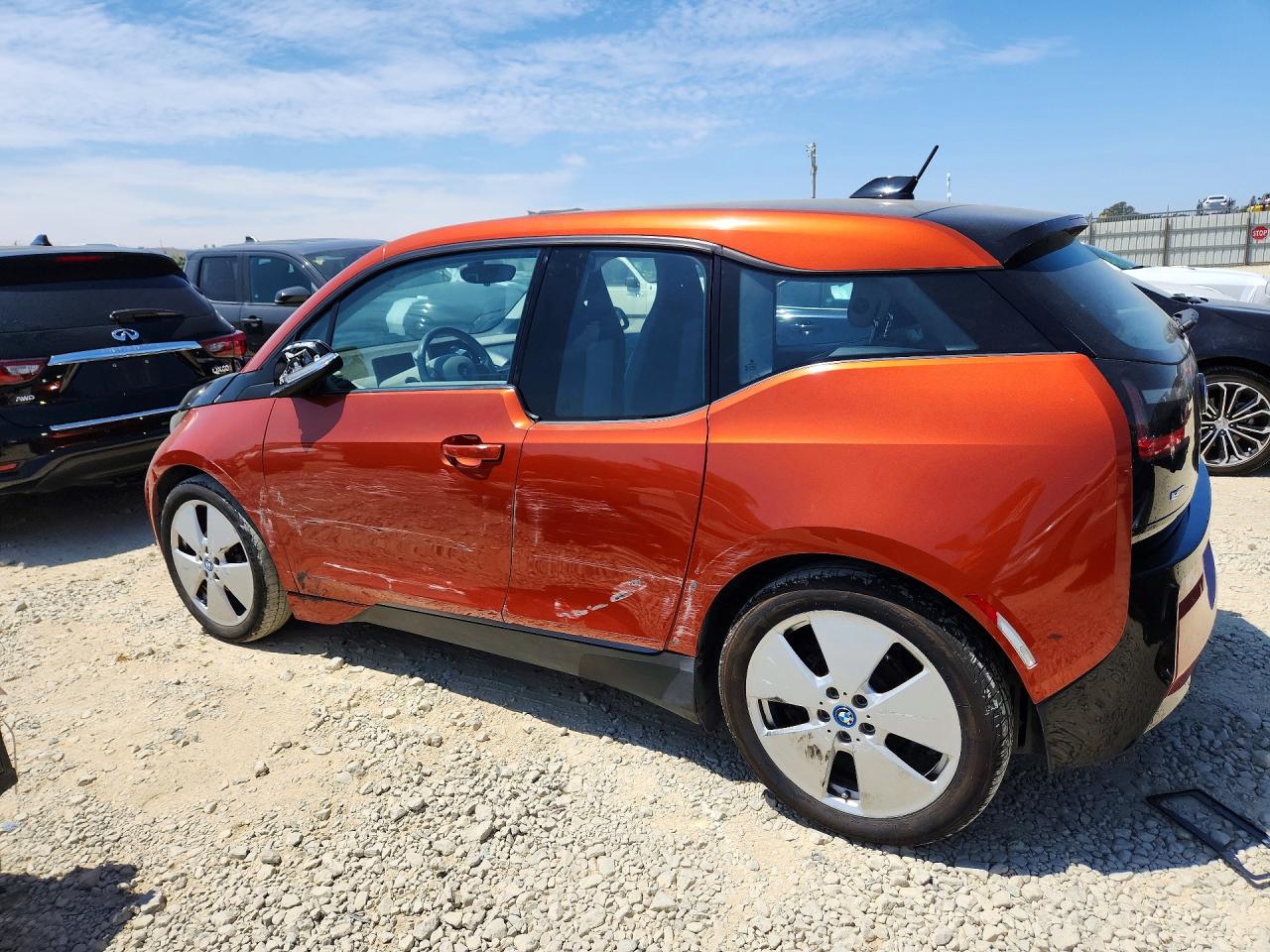 2014 Bmw I3 Bev Orange vin: WBY1Z2C56EVX51299