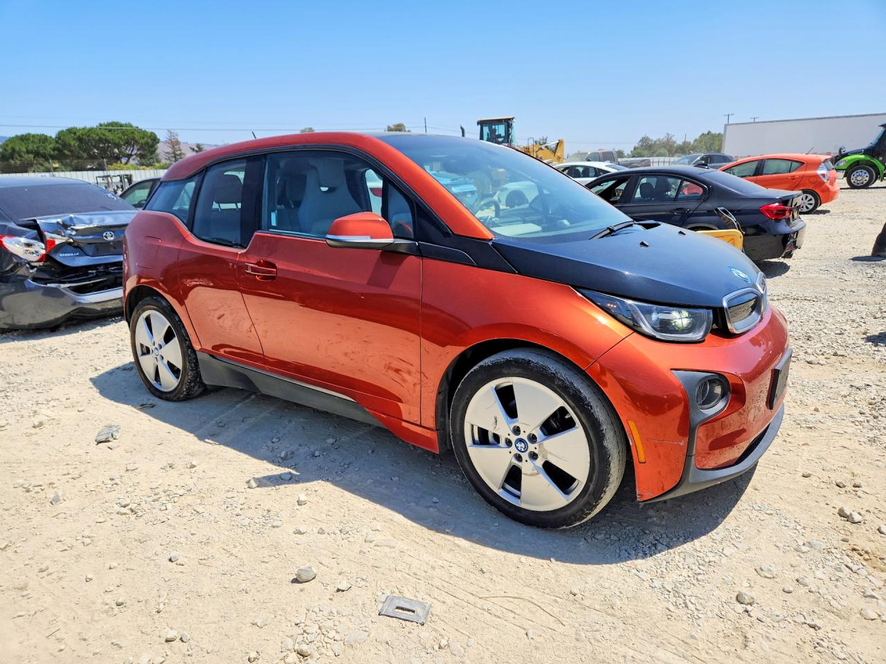 2014 Bmw I3 Bev Orange vin: WBY1Z2C56EVX51299