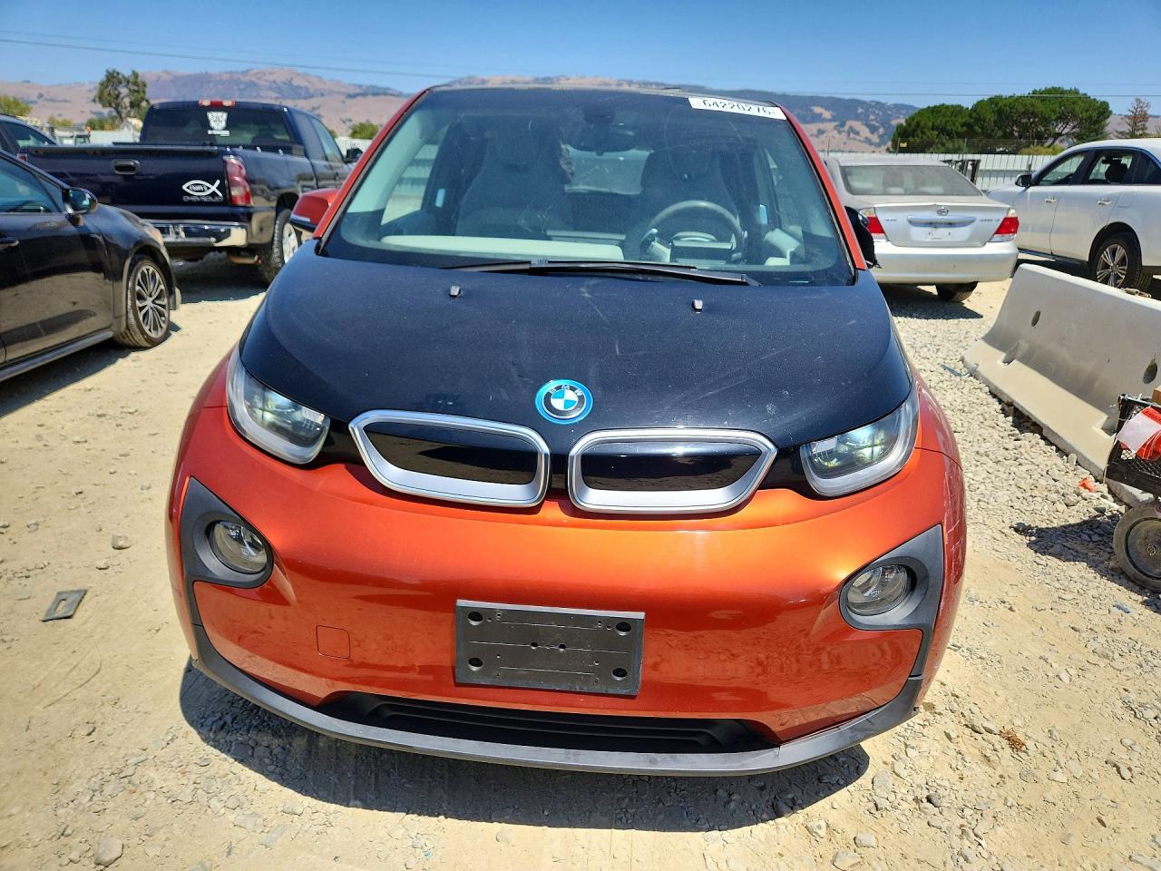 2014 Bmw I3 Bev Orange vin: WBY1Z2C56EVX51299