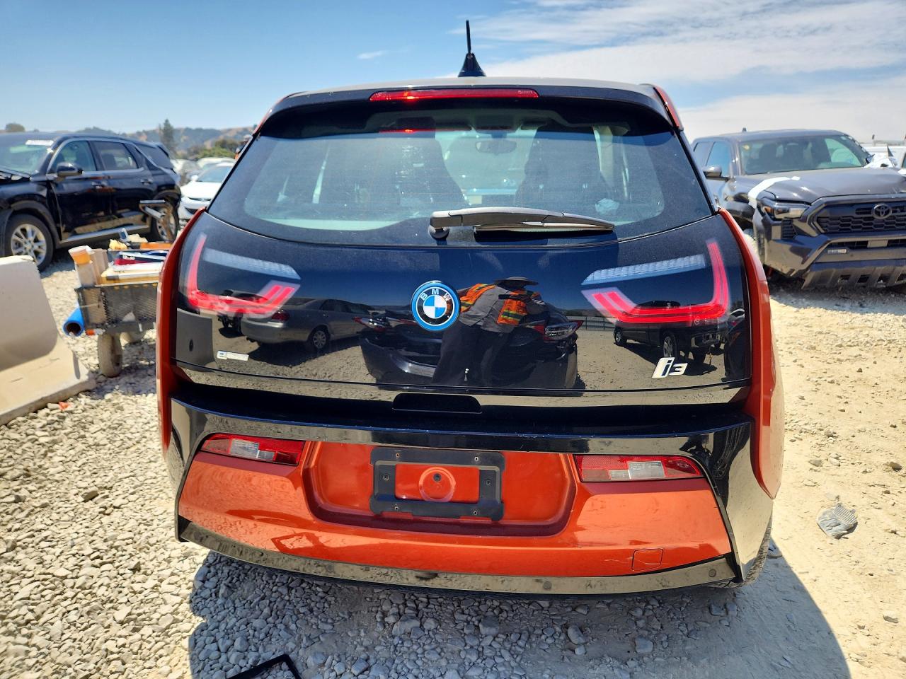 2014 Bmw I3 Bev Orange vin: WBY1Z2C56EVX51299