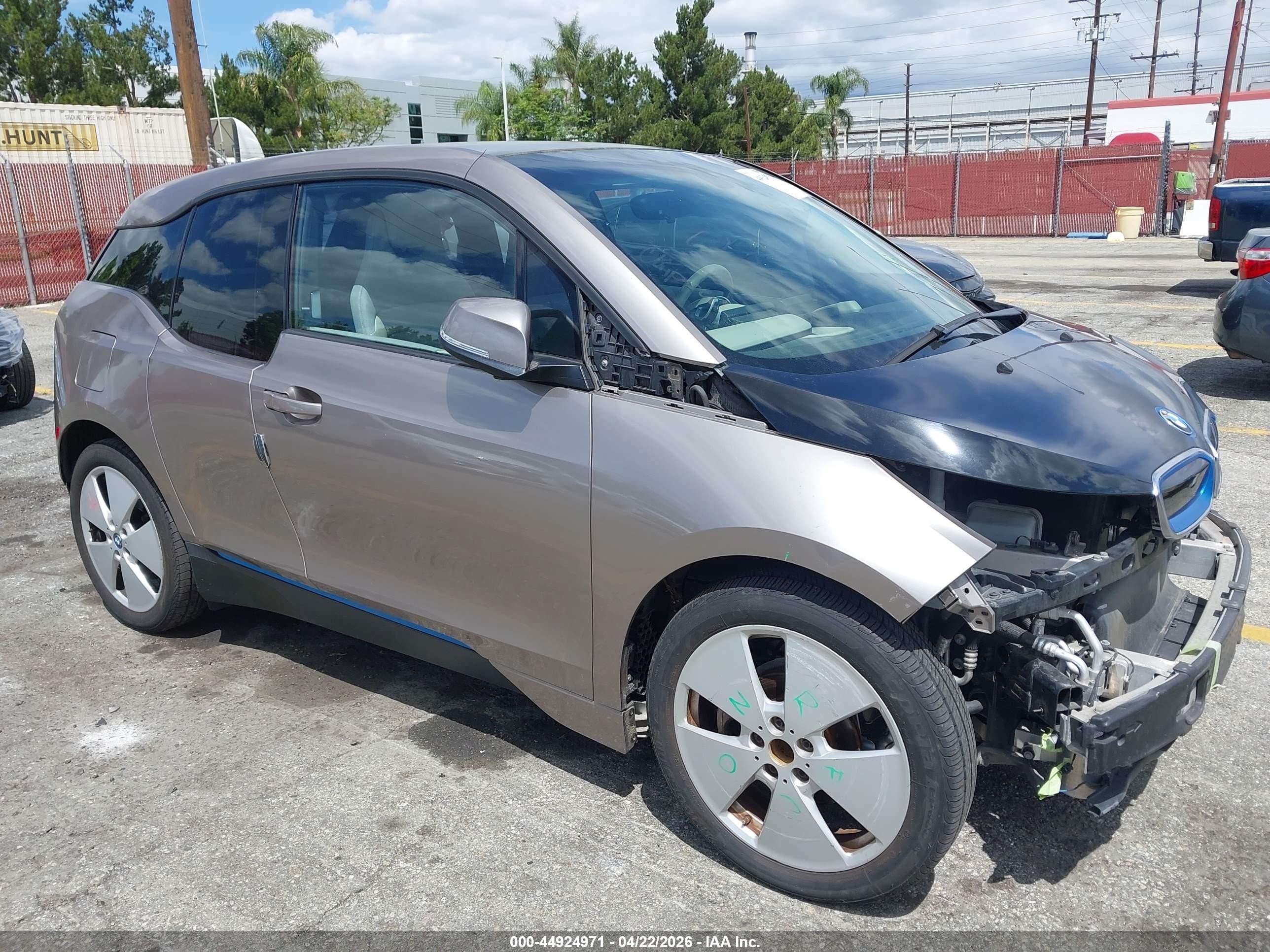 2014 Bmw I3   Brown vin: WBY1Z2C56EVX51402
