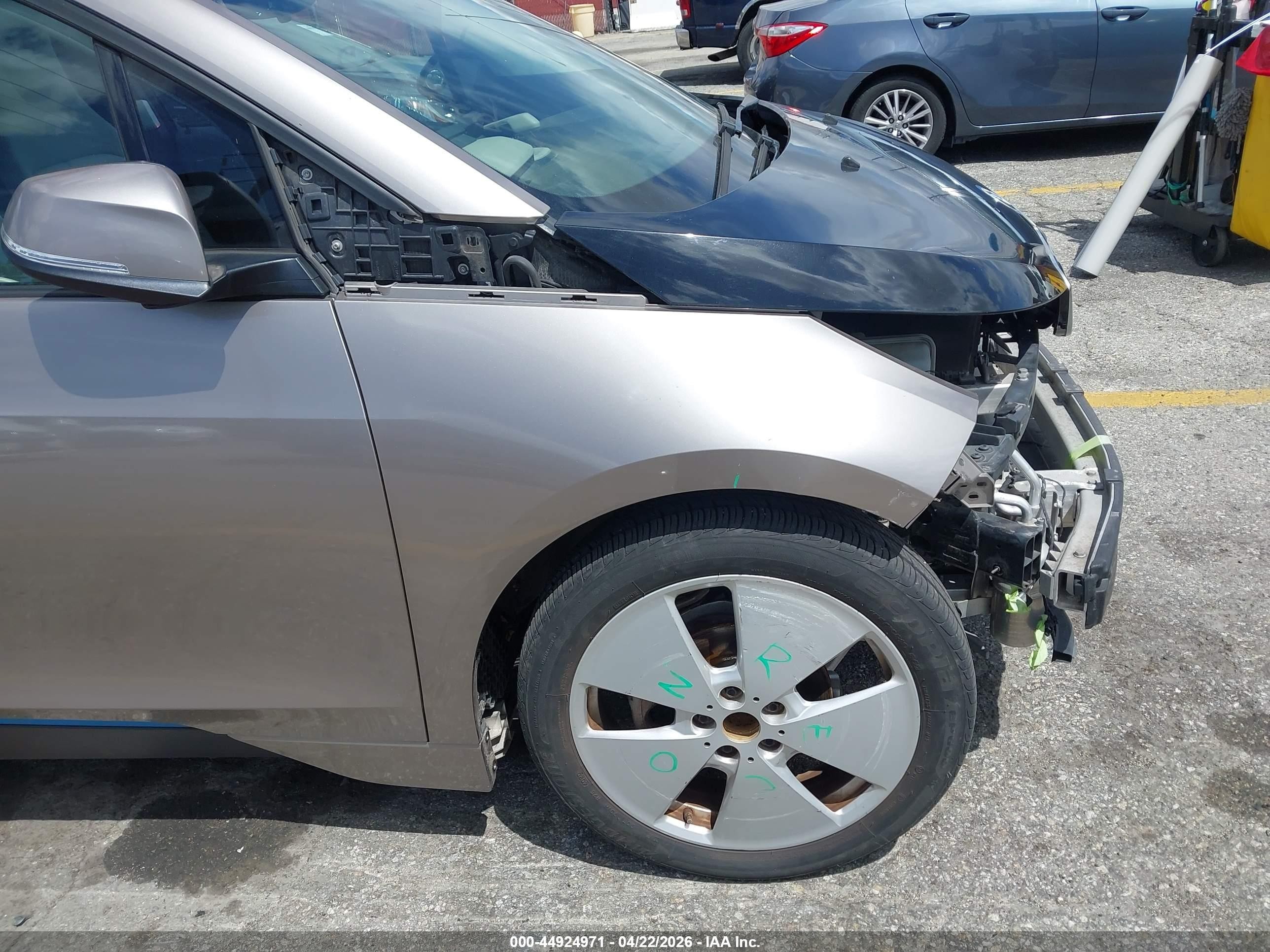 2014 Bmw I3   Brown vin: WBY1Z2C56EVX51402