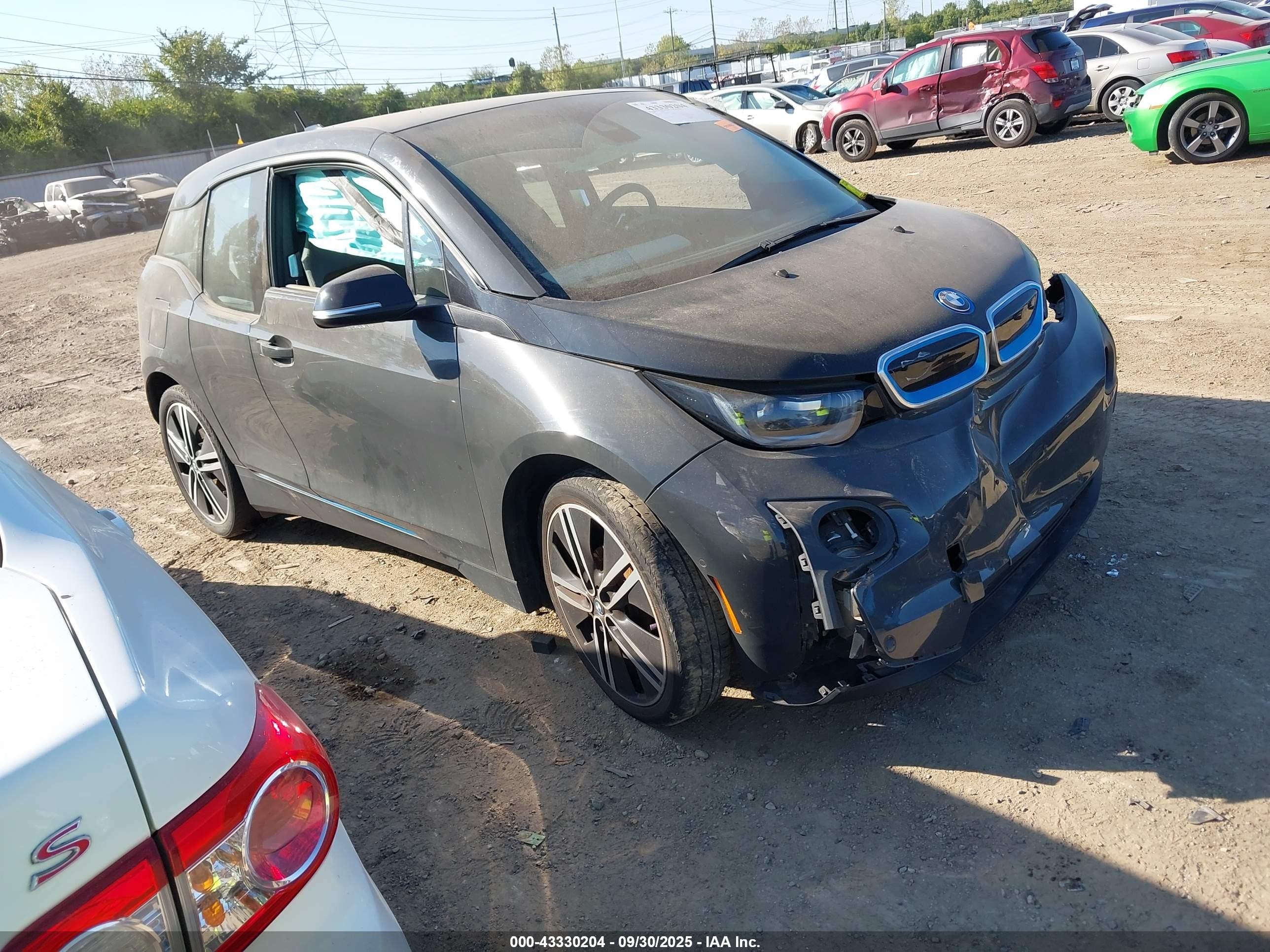 2015 Bmw I3   Серый vin: WBY1Z2C56FV287464