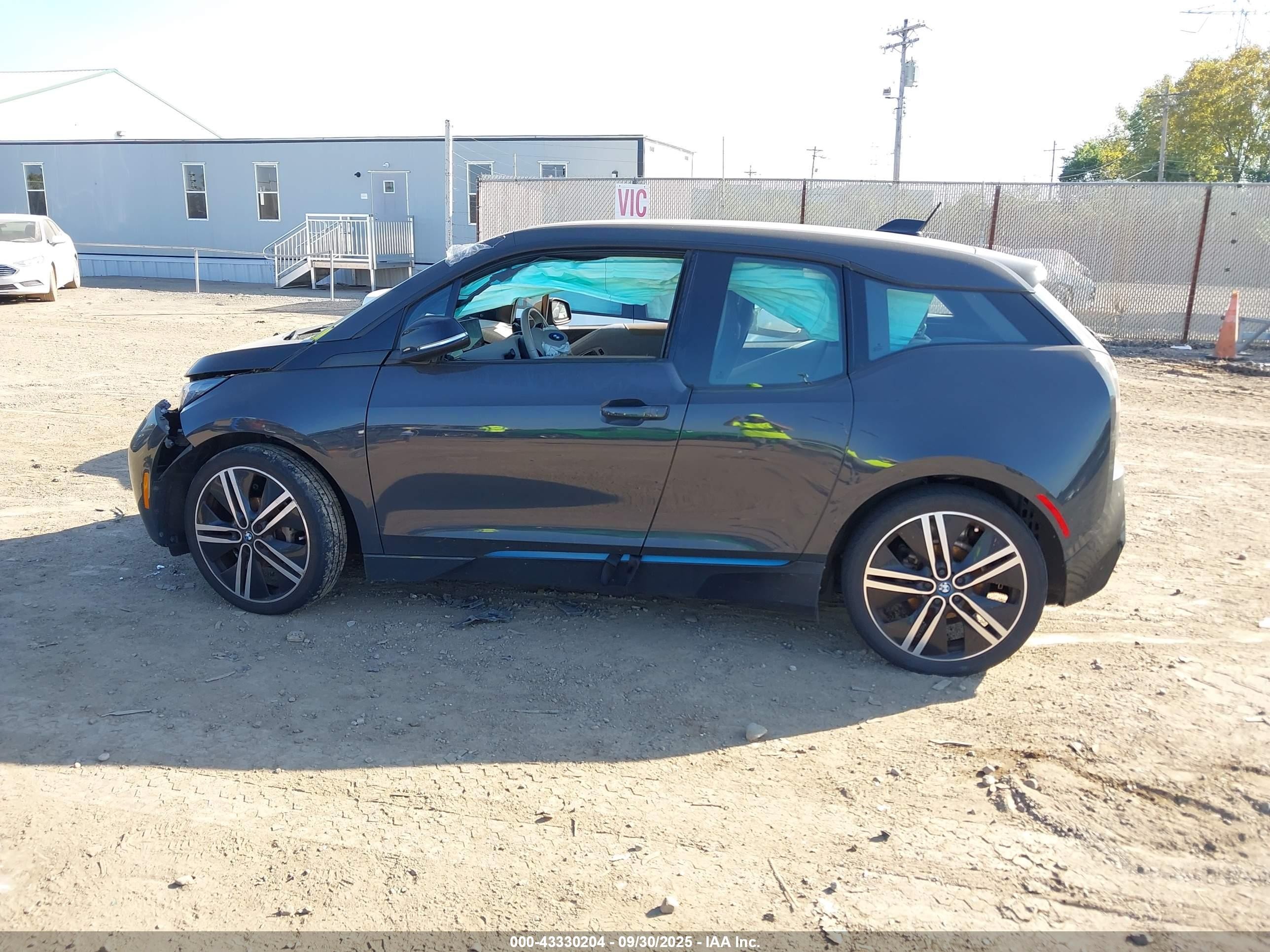 2015 Bmw I3   Gray vin: WBY1Z2C56FV287464