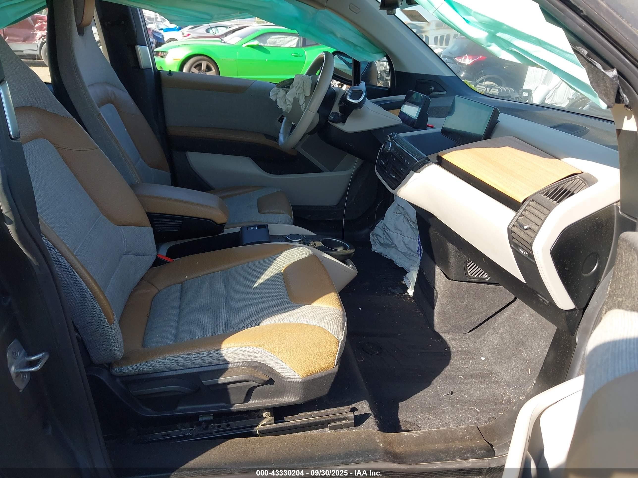 2015 Bmw I3   Gray vin: WBY1Z2C56FV287464