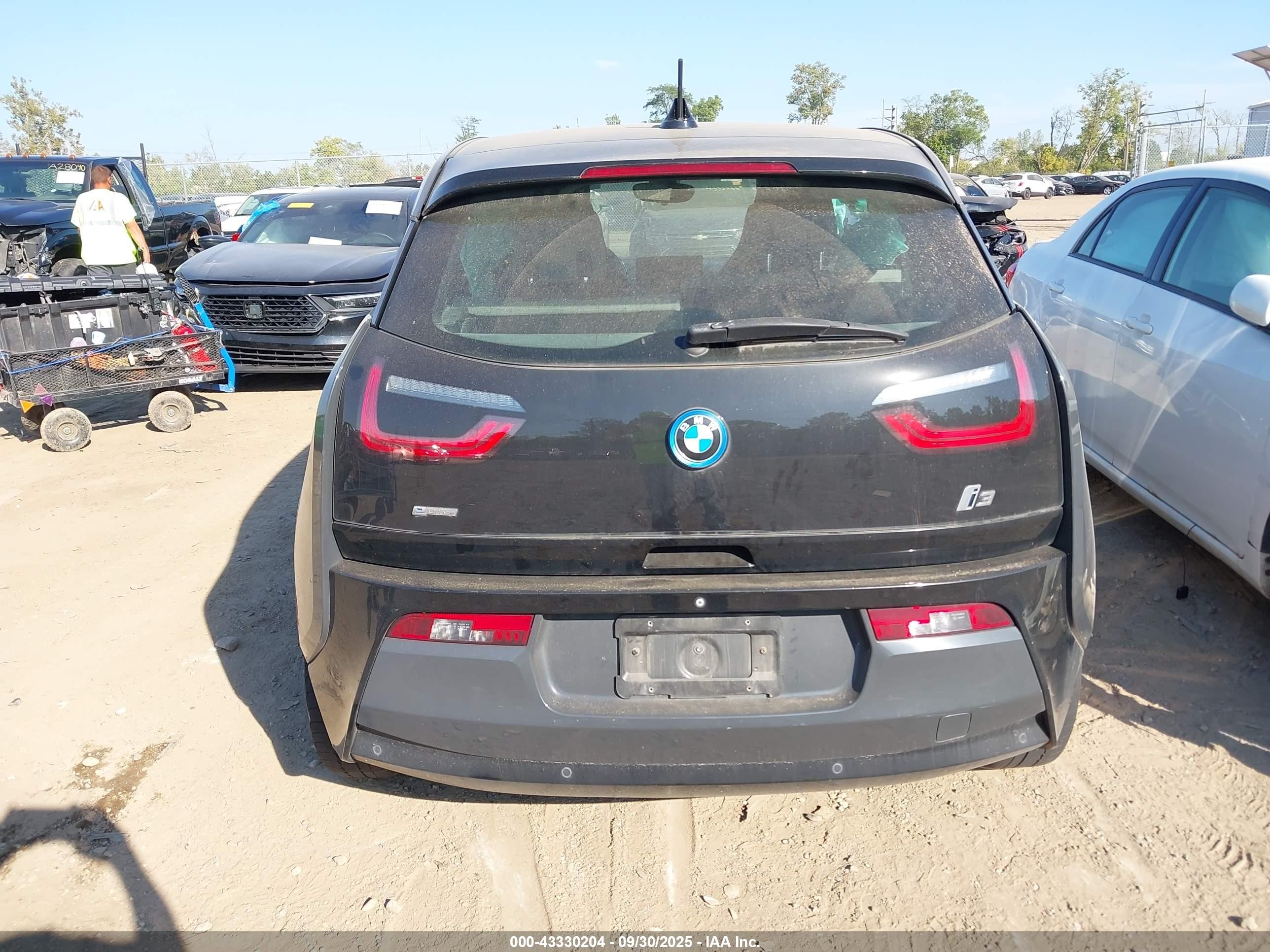 2015 Bmw I3   Gray vin: WBY1Z2C56FV287464
