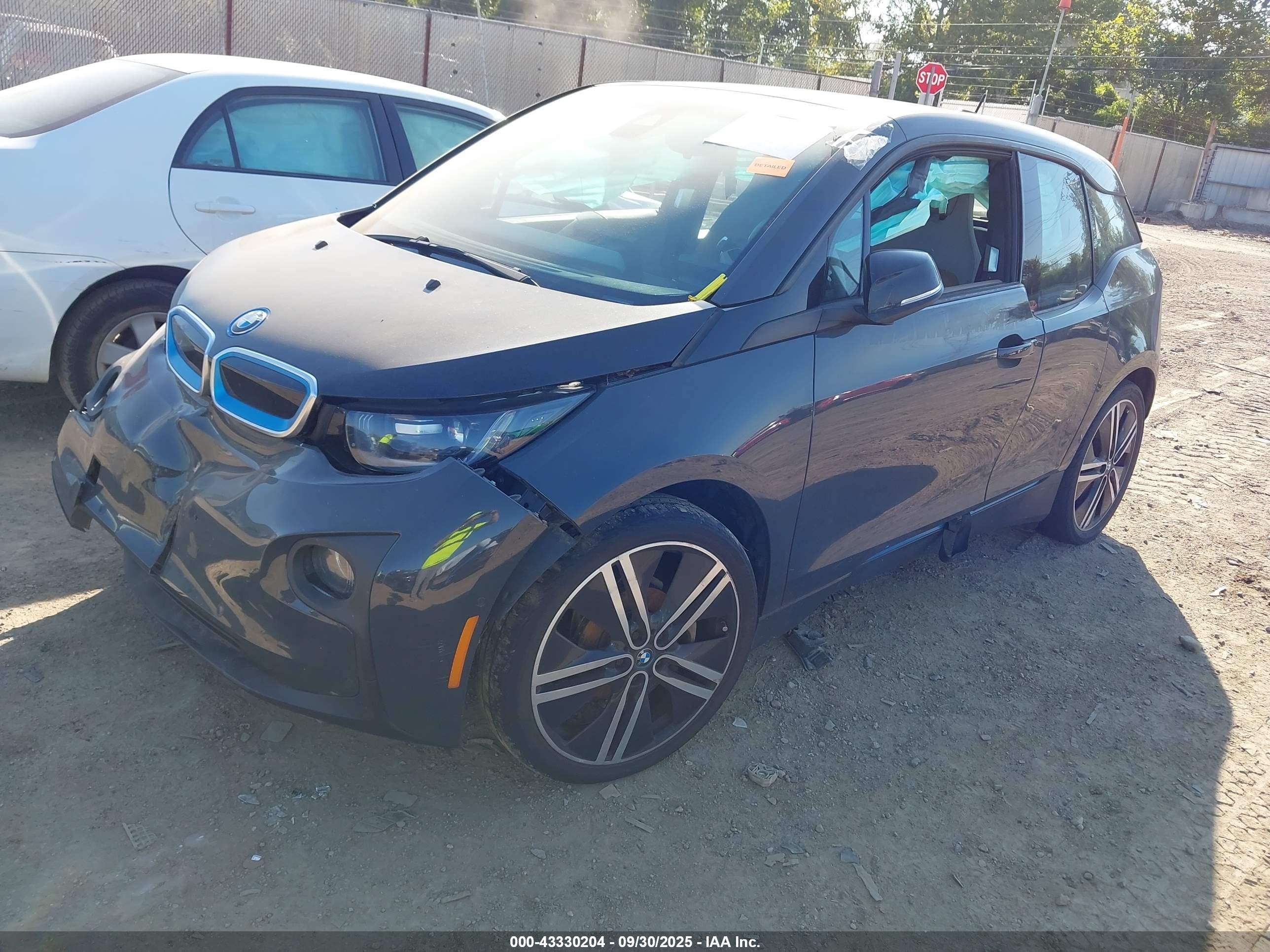 2015 Bmw I3   Gray vin: WBY1Z2C56FV287464