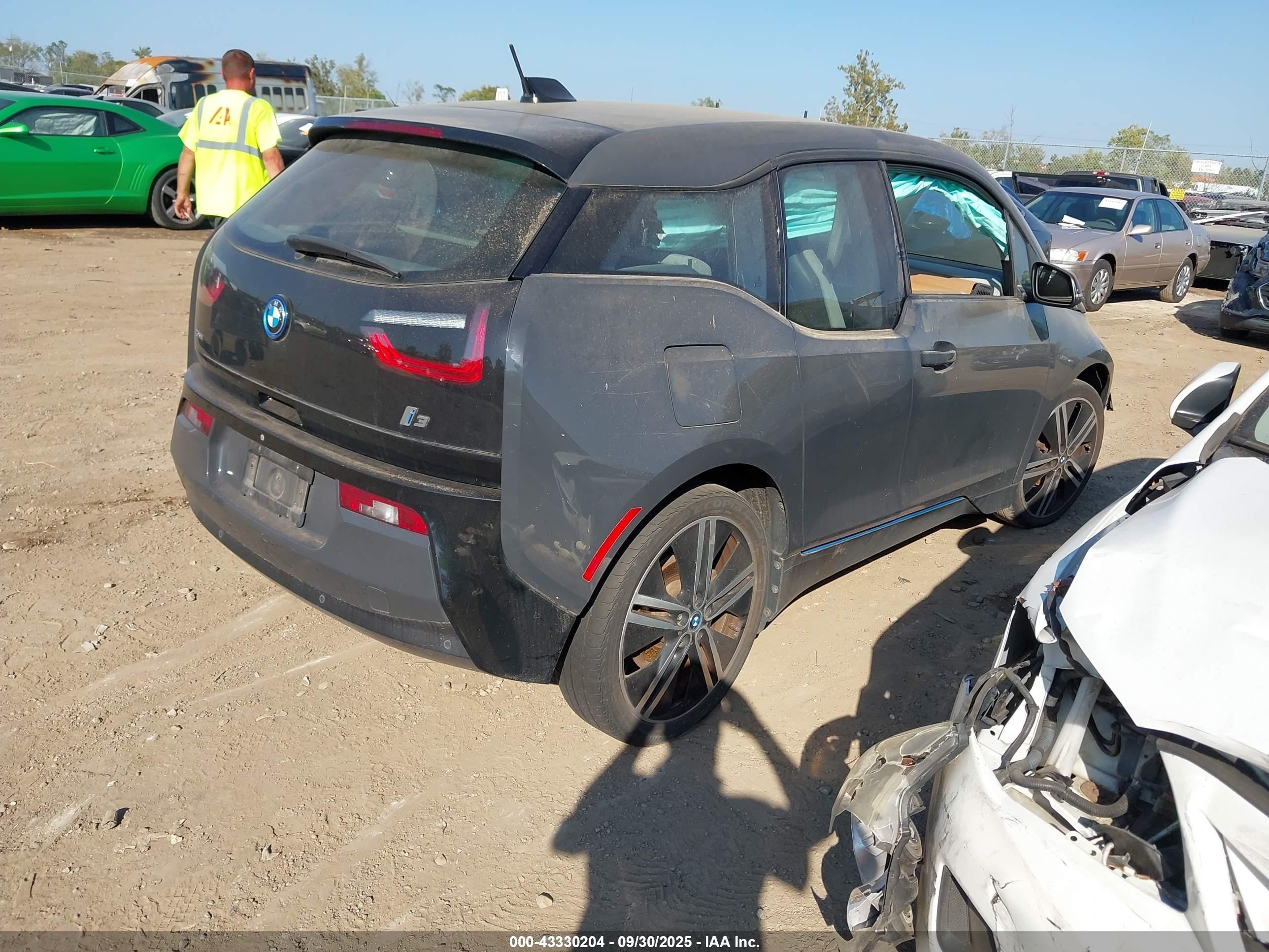 2015 Bmw I3   Gray vin: WBY1Z2C56FV287464