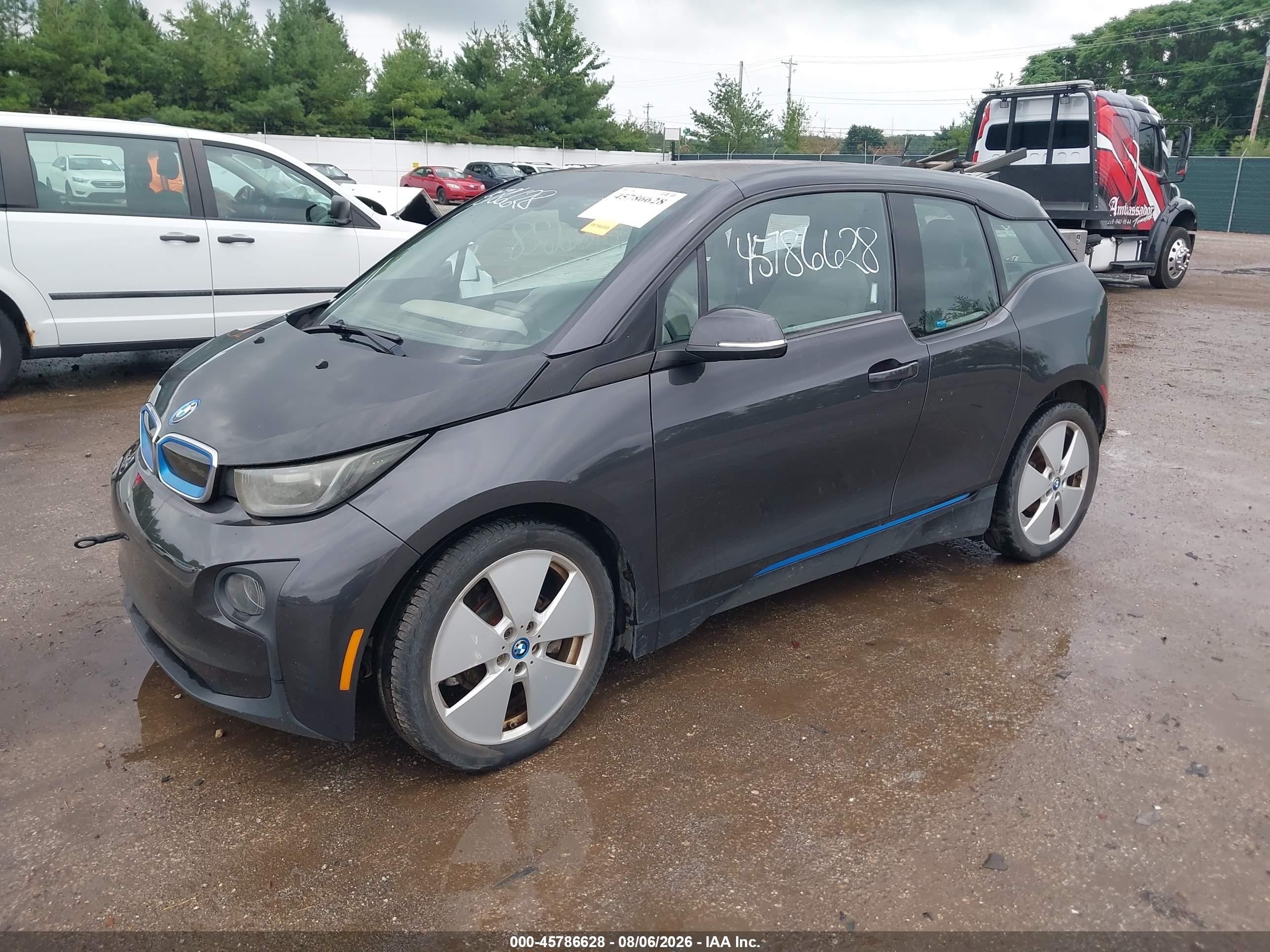 2014 Bmw I3   Gray vin: WBY1Z2C57EV283812