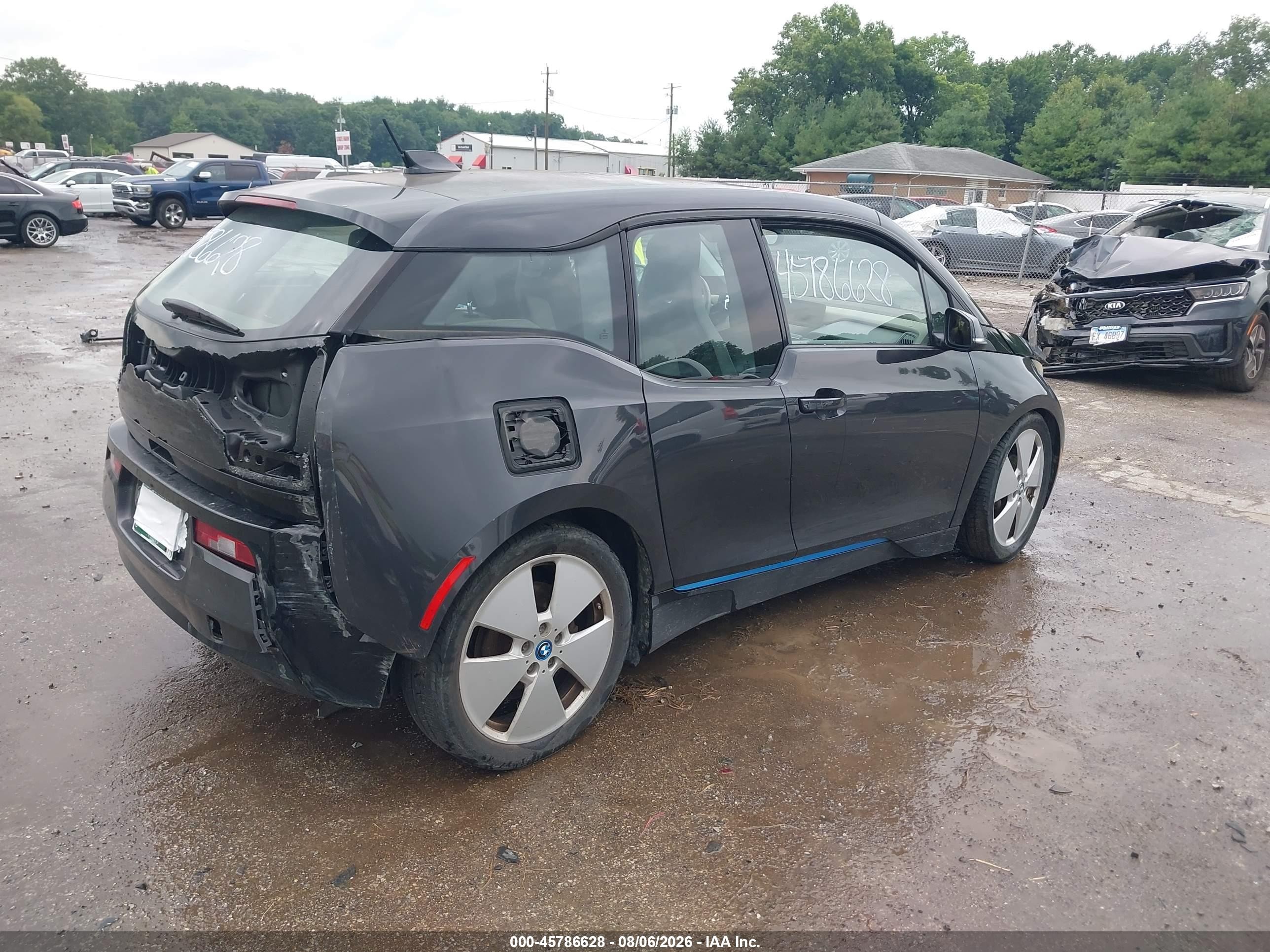 2014 Bmw I3   Gray vin: WBY1Z2C57EV283812