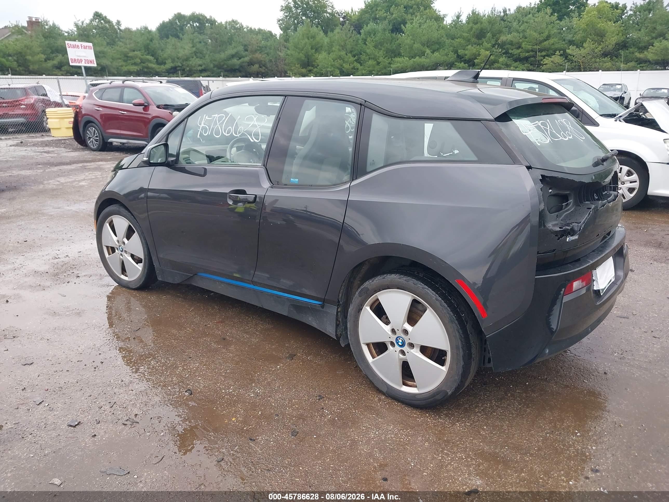 2014 Bmw I3   Gray vin: WBY1Z2C57EV283812