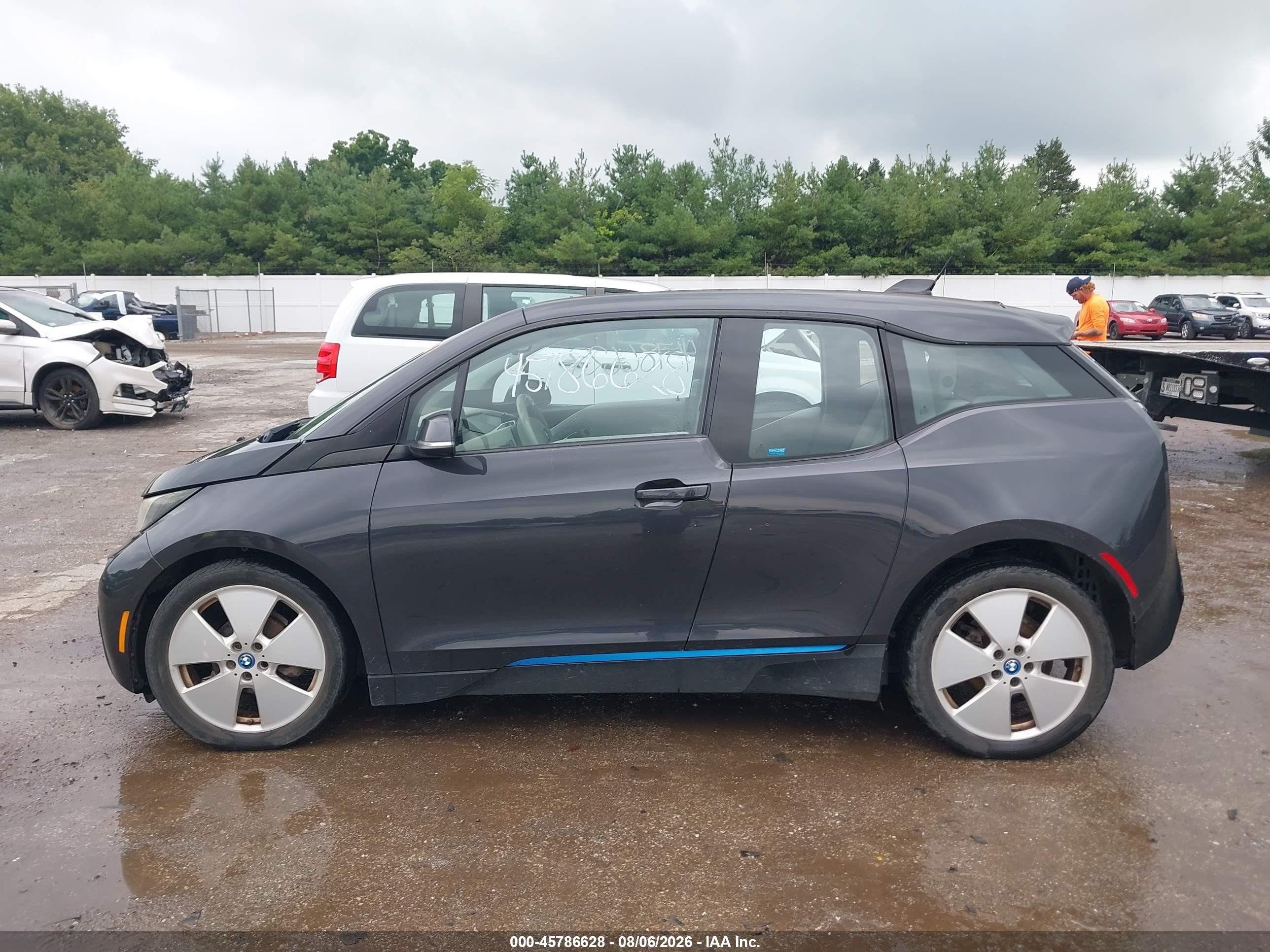 2014 Bmw I3   Gray vin: WBY1Z2C57EV283812