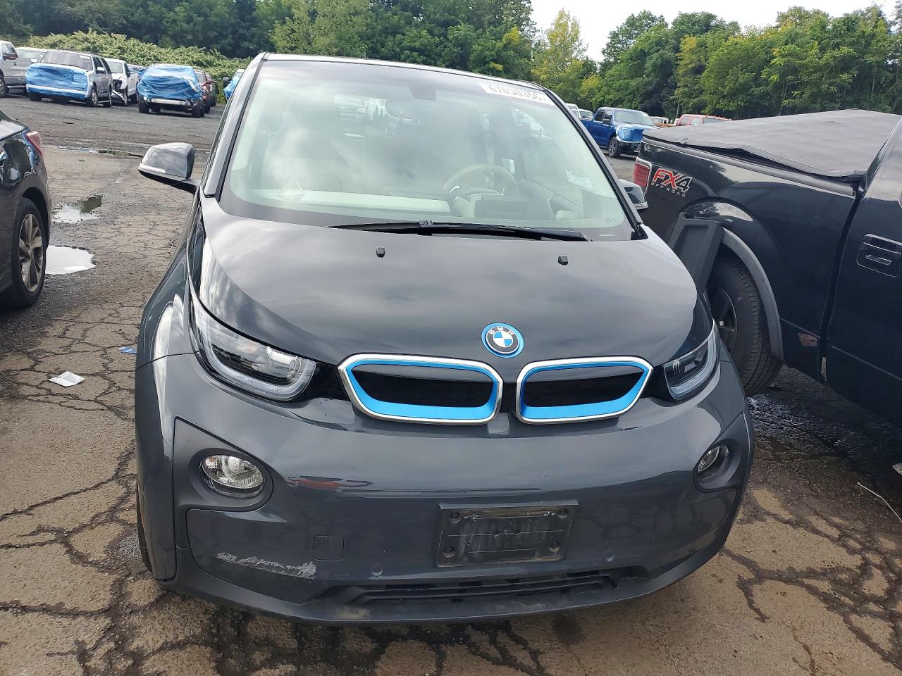 2014 Bmw I3 Bev Gray vin: WBY1Z2C57EVX51148